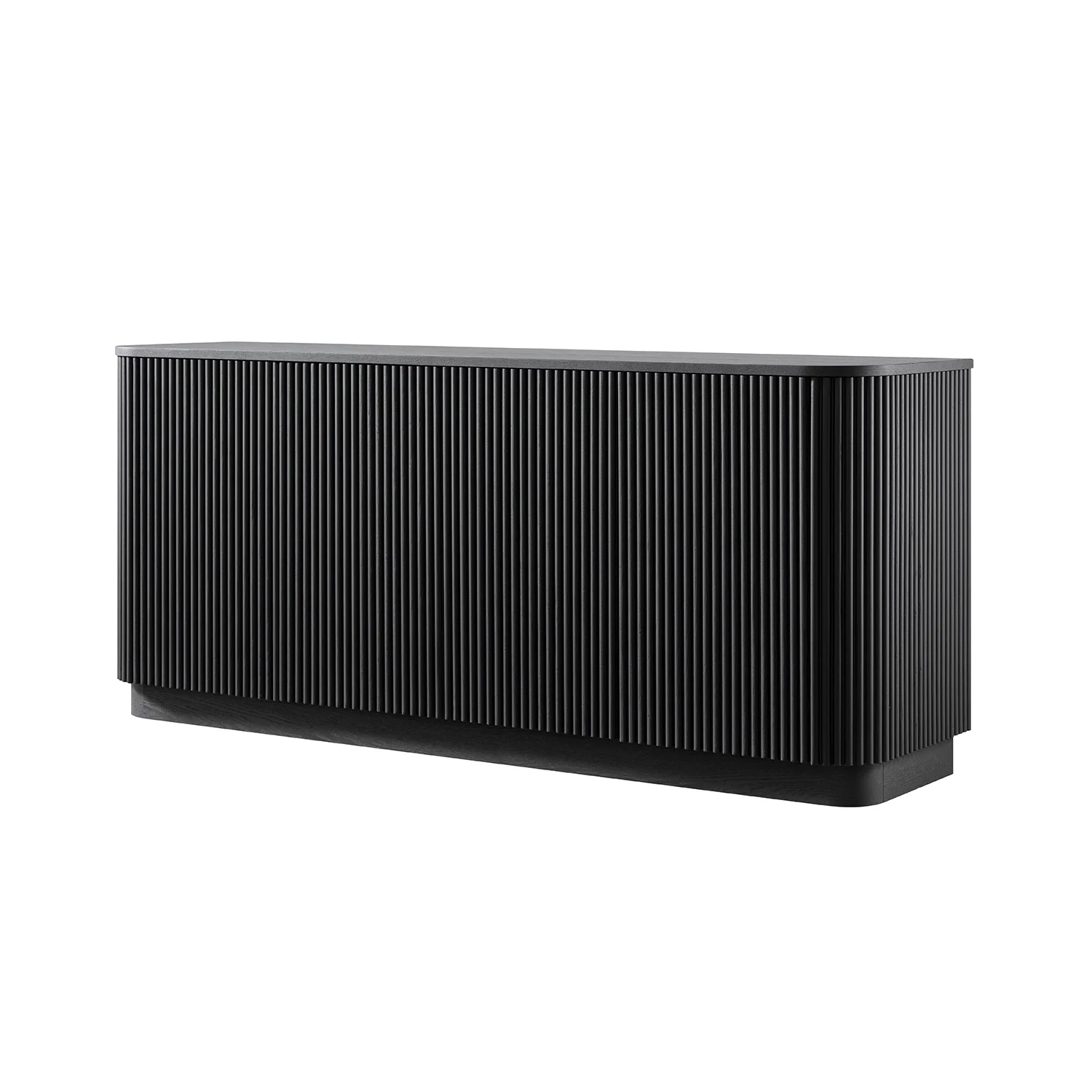 Maru Large 4-Door Sideboard, Black - Image 9