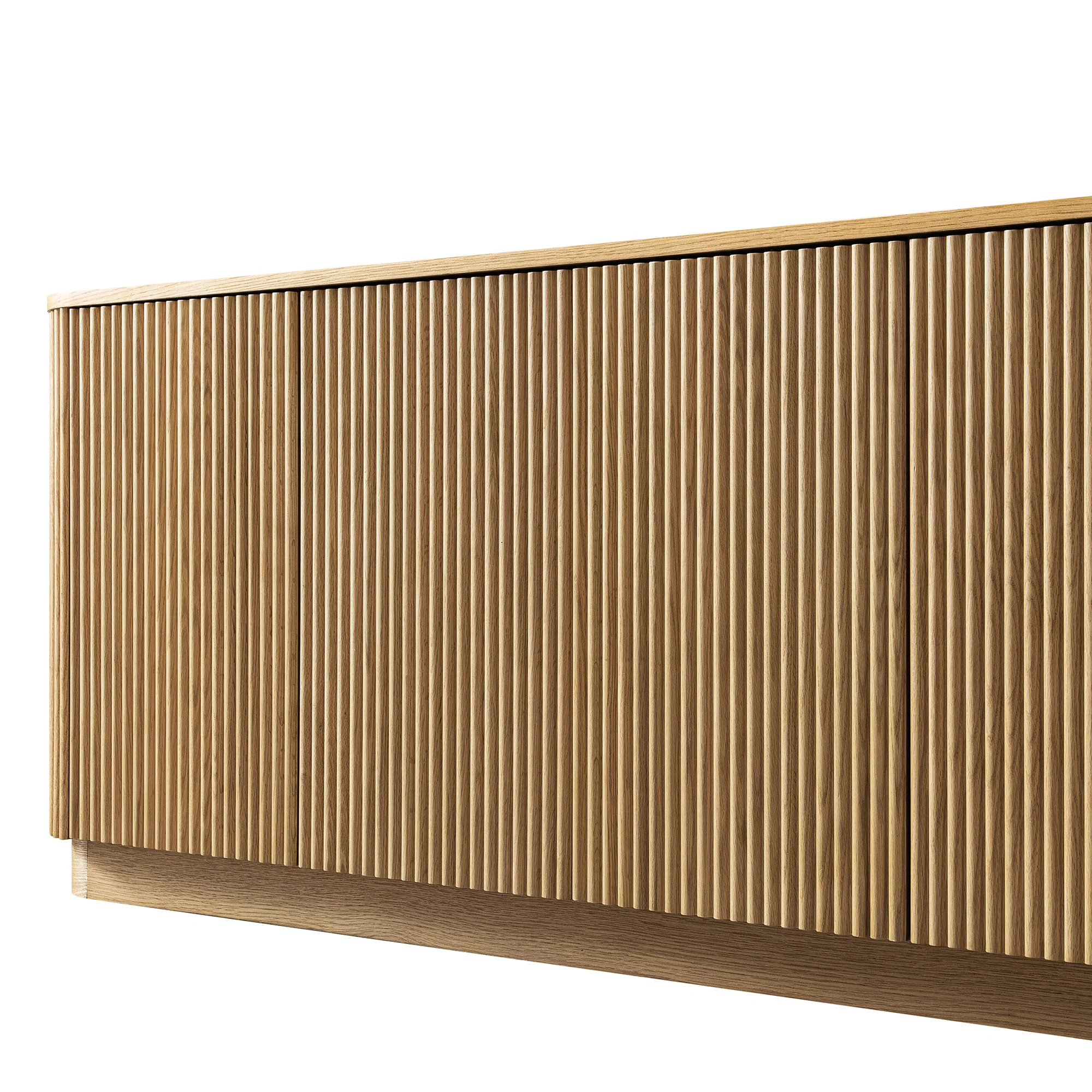 Maru Large 4-Door Sideboard, Oak - Image 15