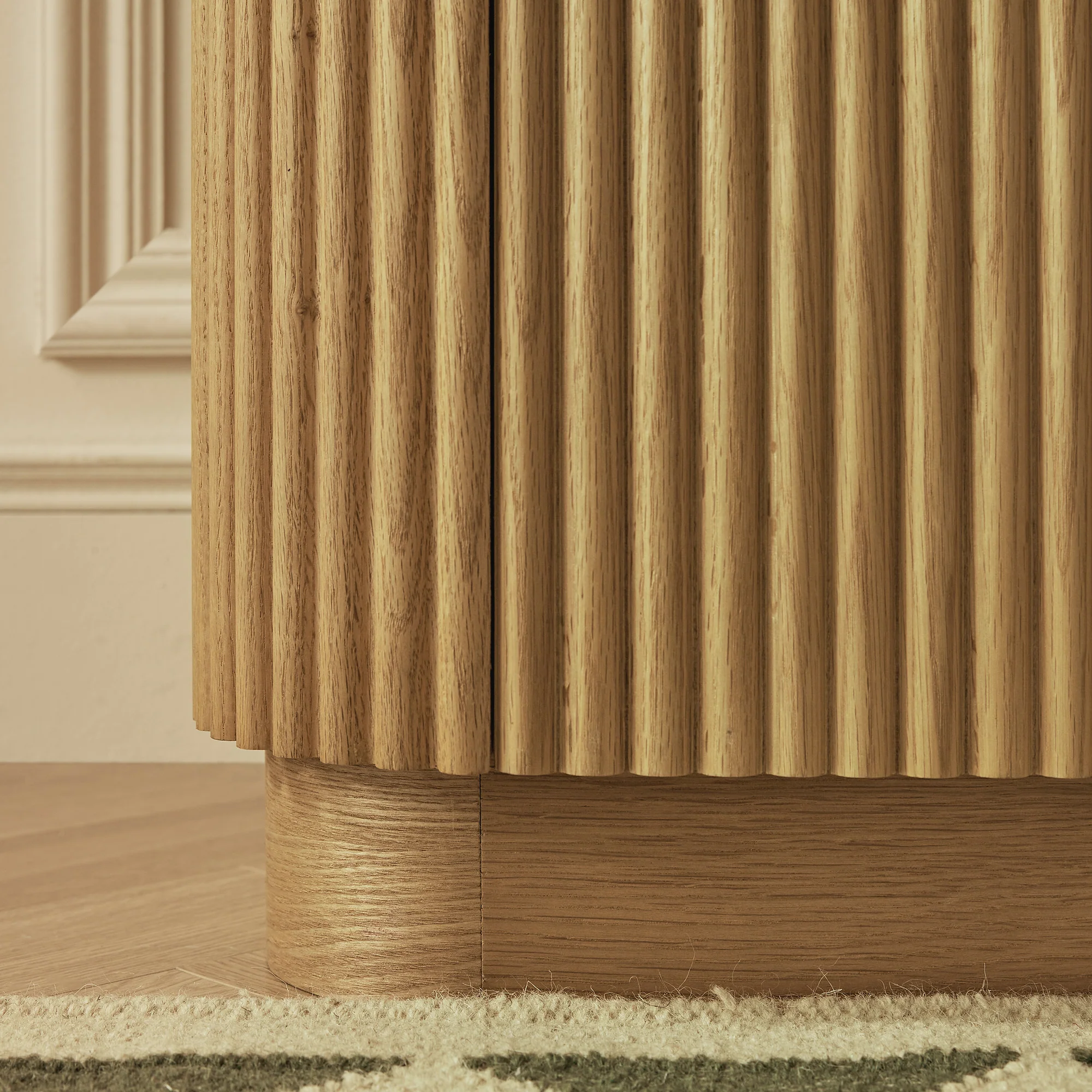 Maru Large 4-Door Sideboard, Oak - Image 7