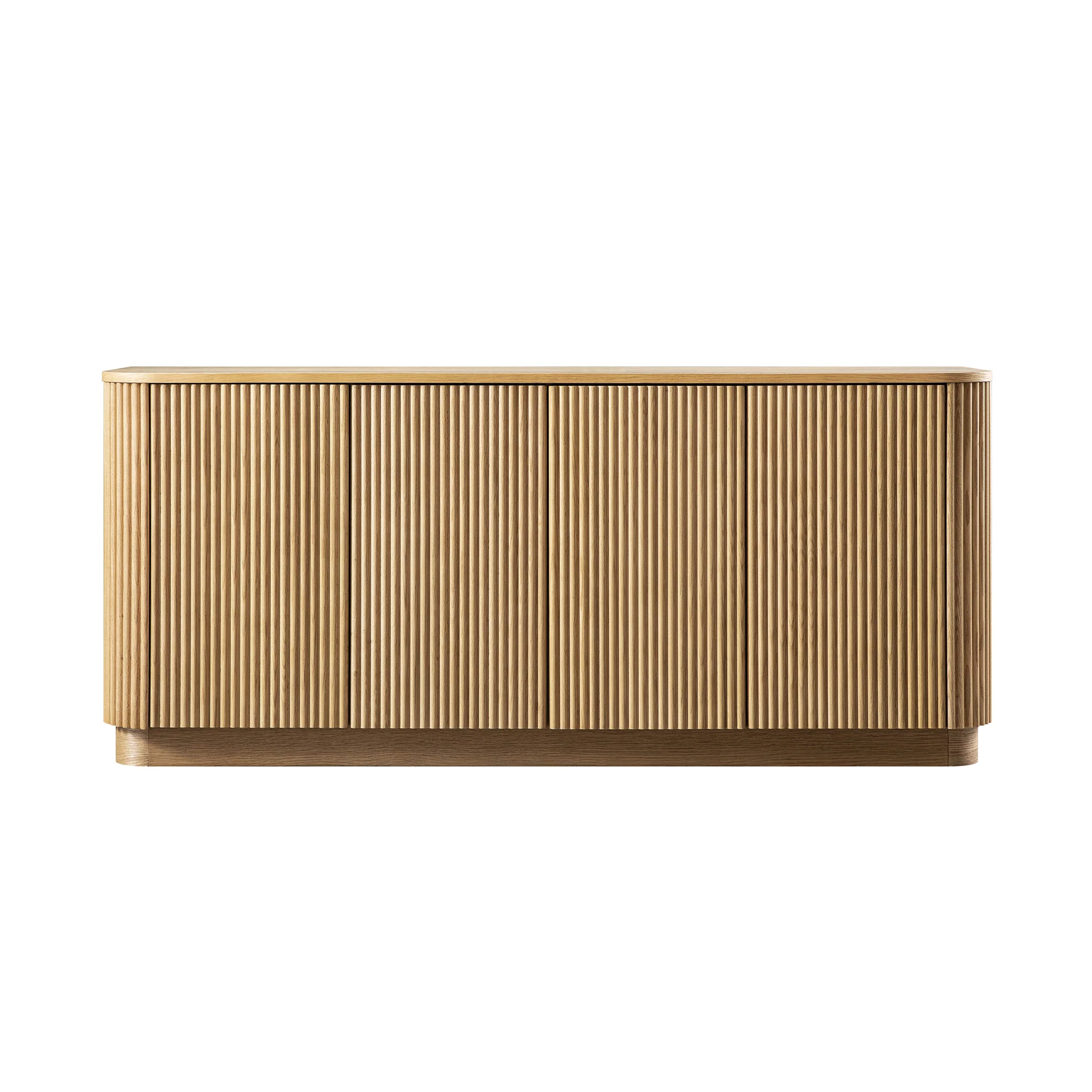 Maru Large 4-Door Sideboard, Oak - Image 8