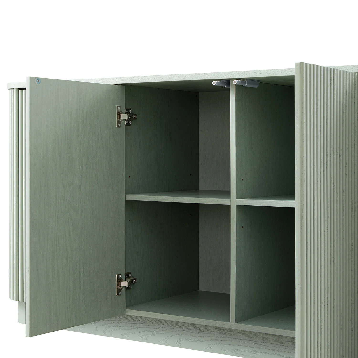 Maru Large 4-Door Sideboard, Sage Green - Image 15