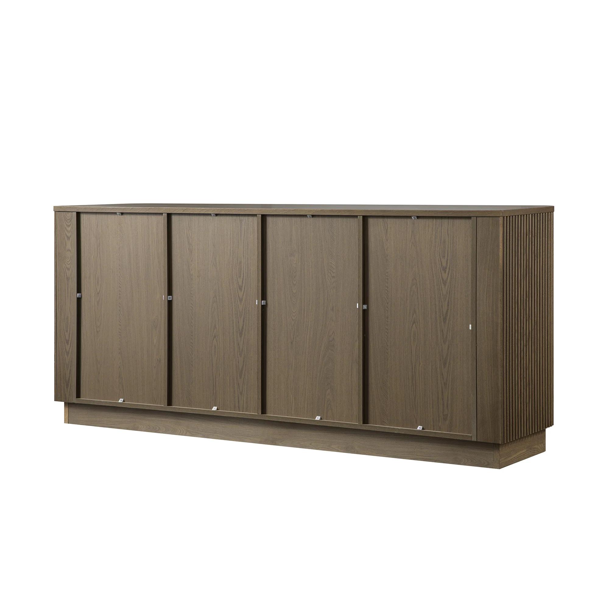 Maru Large 4-Door Sideboard, Silver Oak - Image 14