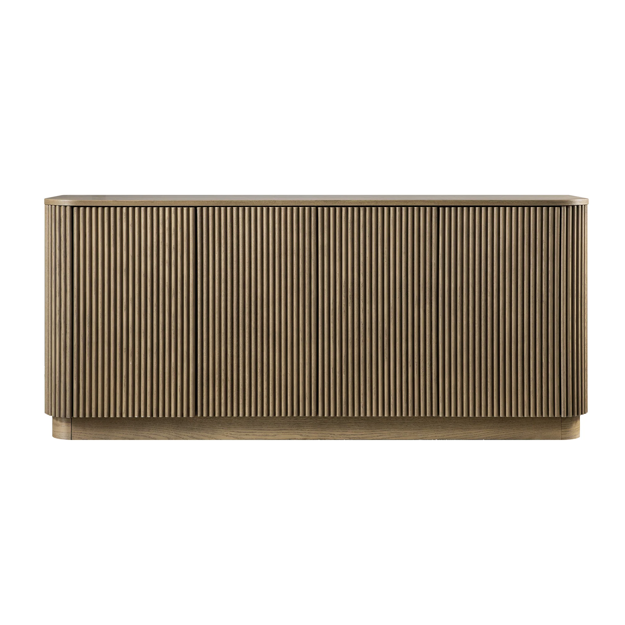 Maru Large 4-Door Sideboard, Silver Oak - Image 9