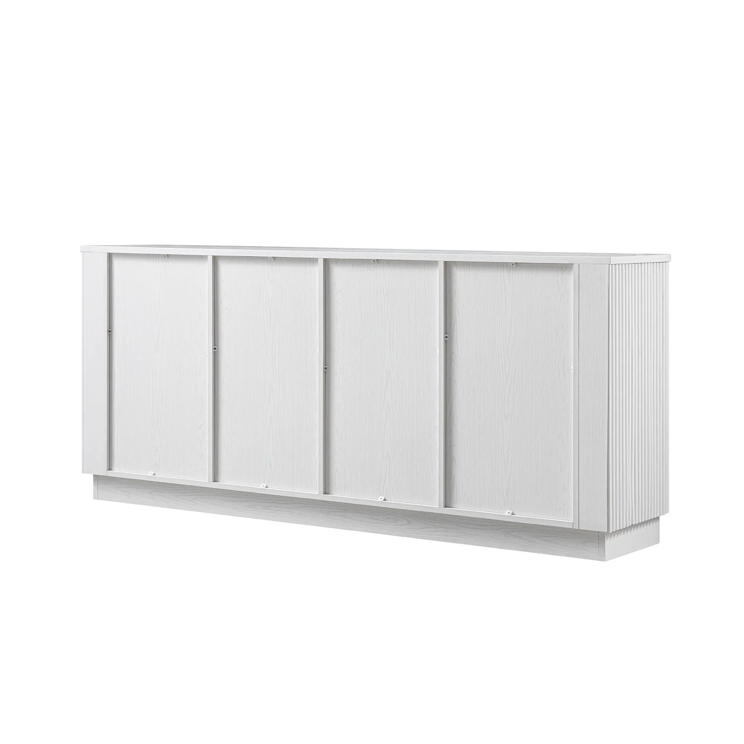 Maru Large 4-Door Sideboard, Washed White - Image 13