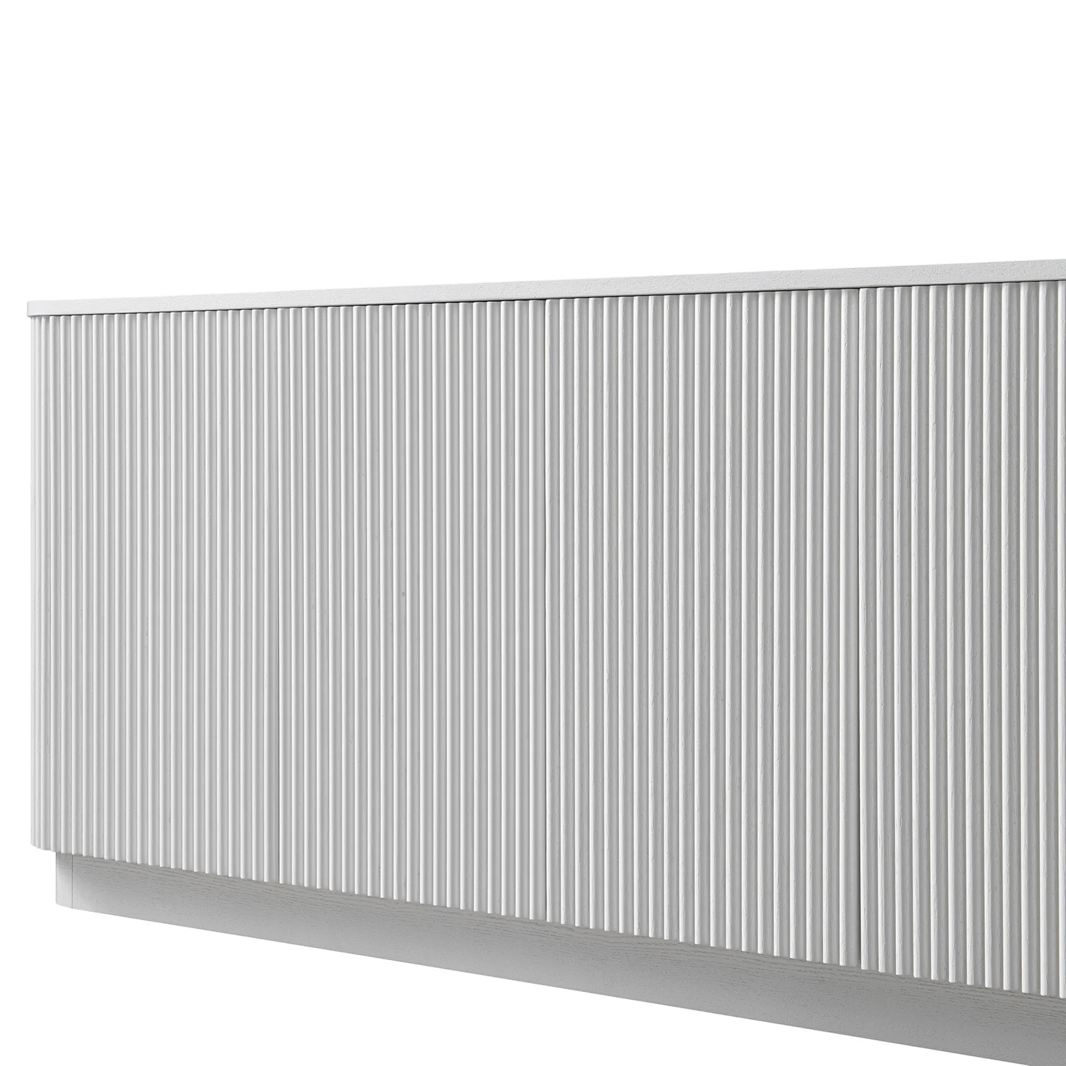 Maru Large 4-Door Sideboard, Washed White - Image 14