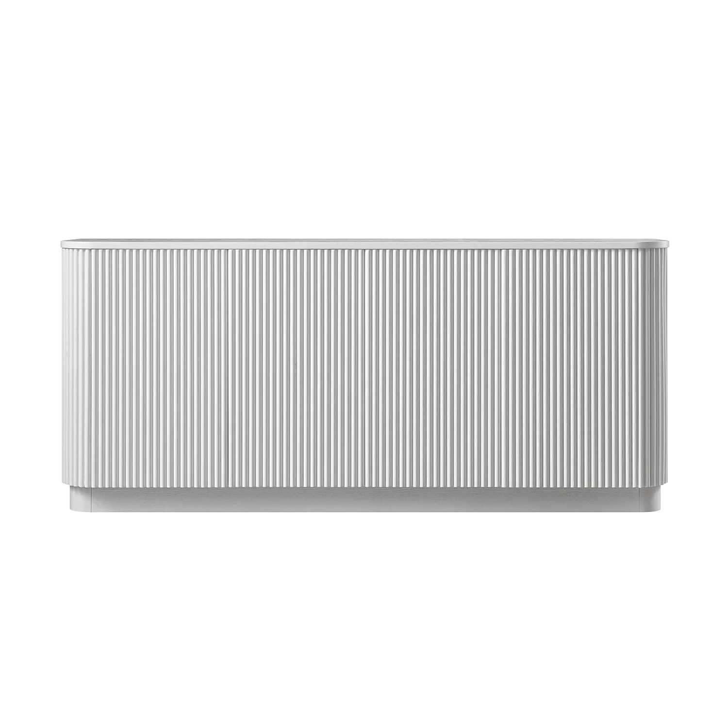 Maru Large 4-Door Sideboard, Washed White - Image 7