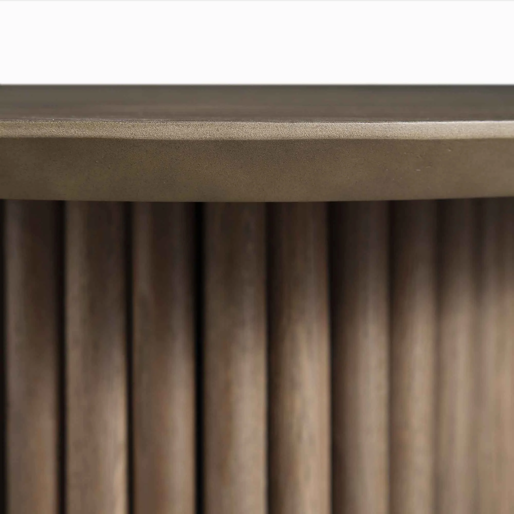 Maru Oak Round Side Table, Silver Oak - Image 8