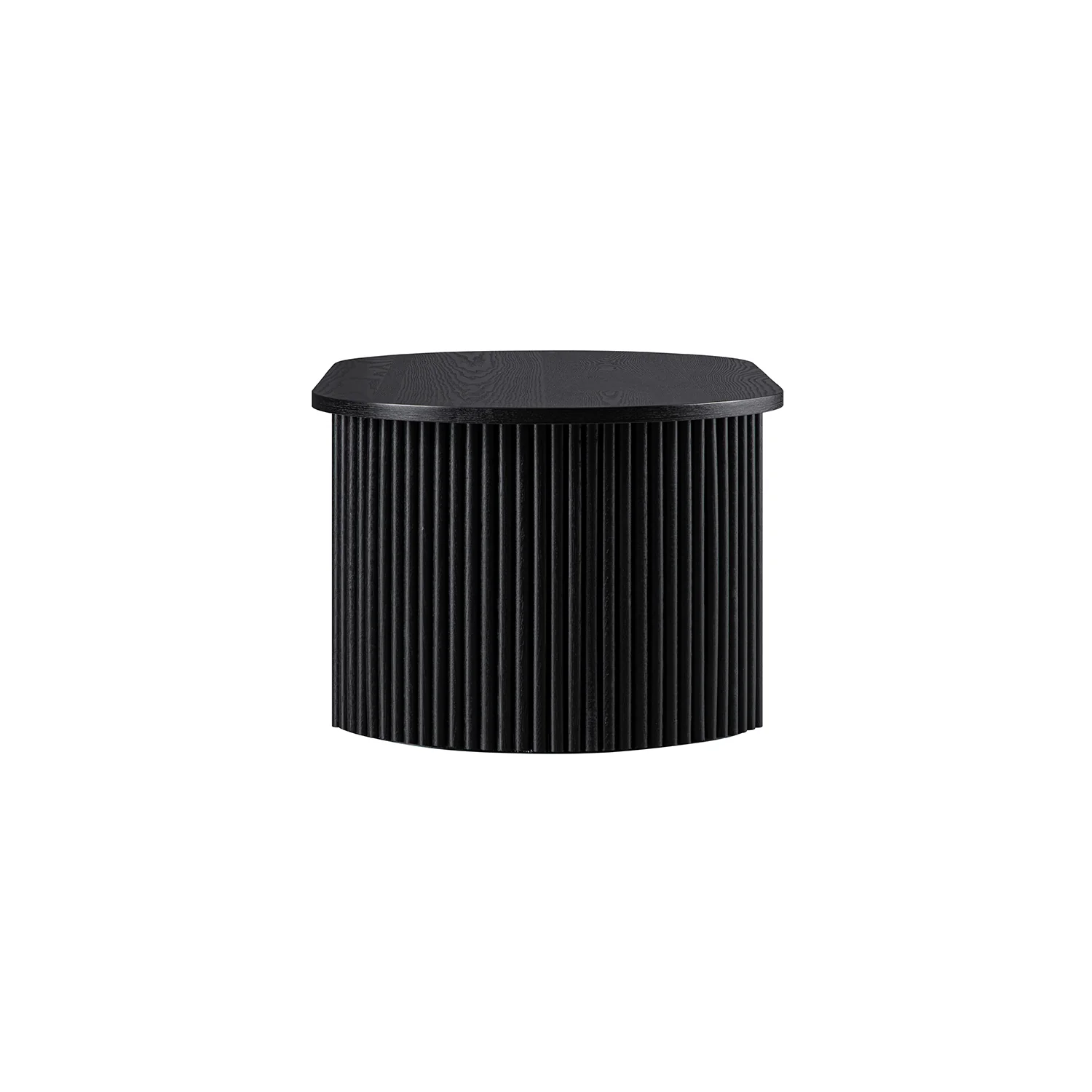 Maru Oval Coffee Table, Black - Image 10