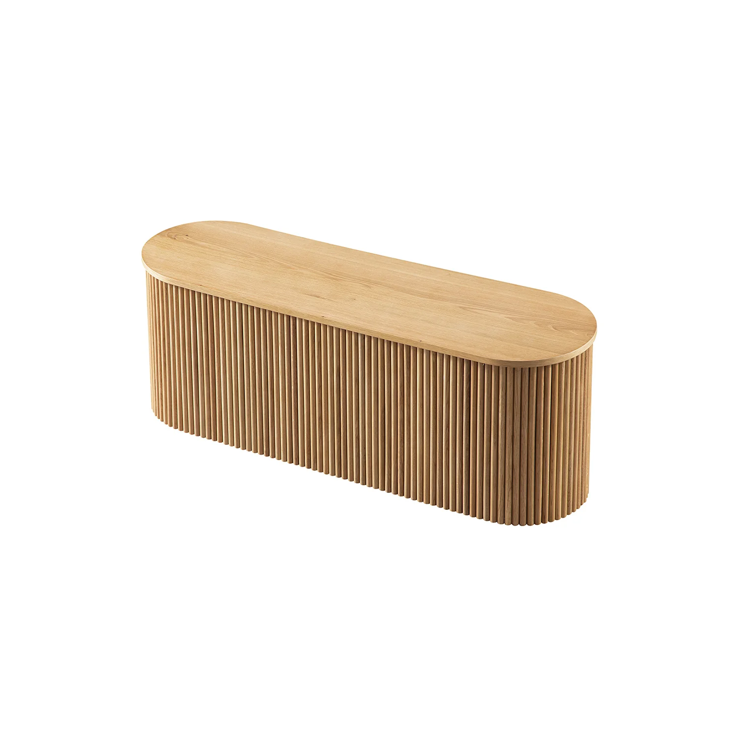 Maru Storage Ottoman Bench, Oak - Image 11
