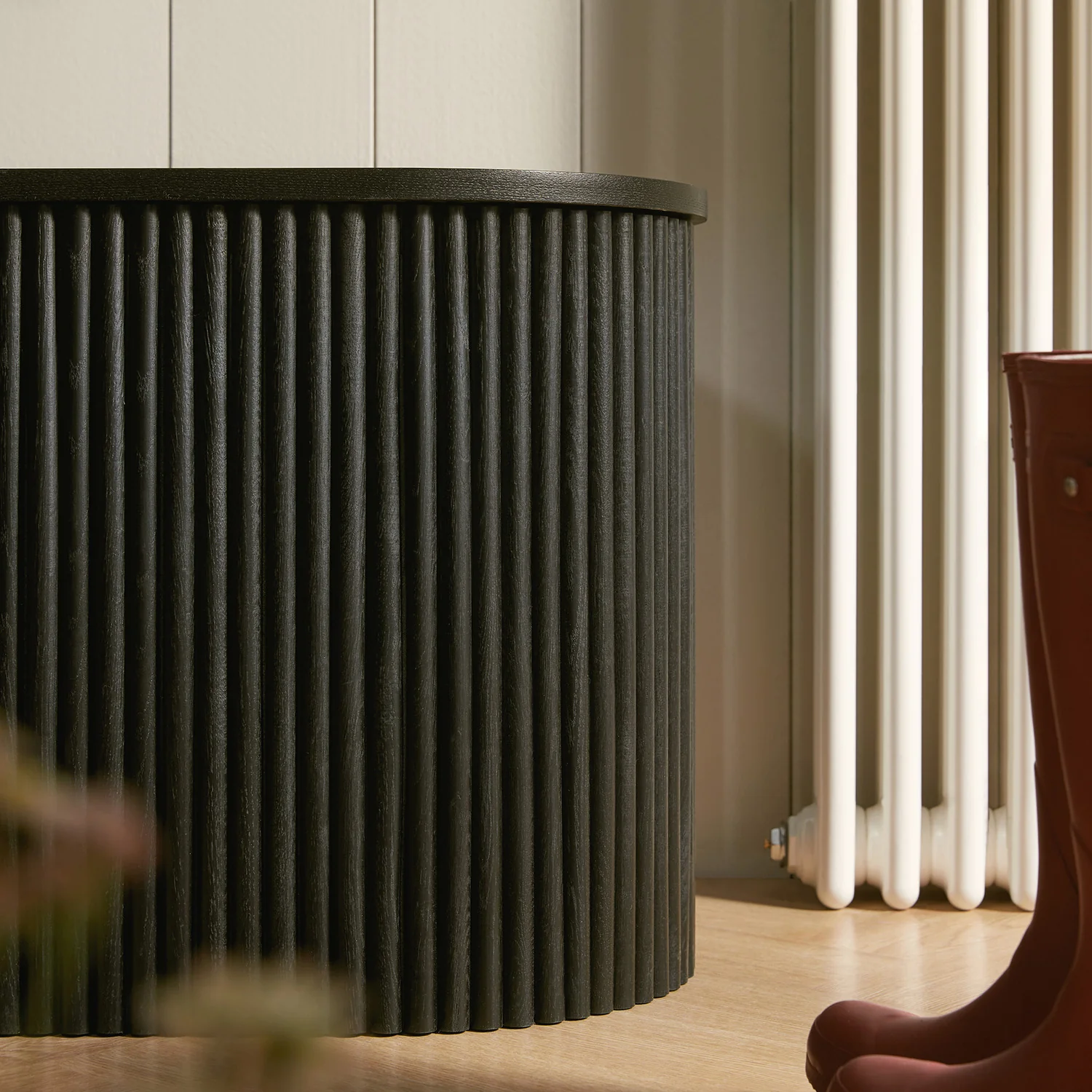 Maru Storage Ottoman Bench, Black - Image 5