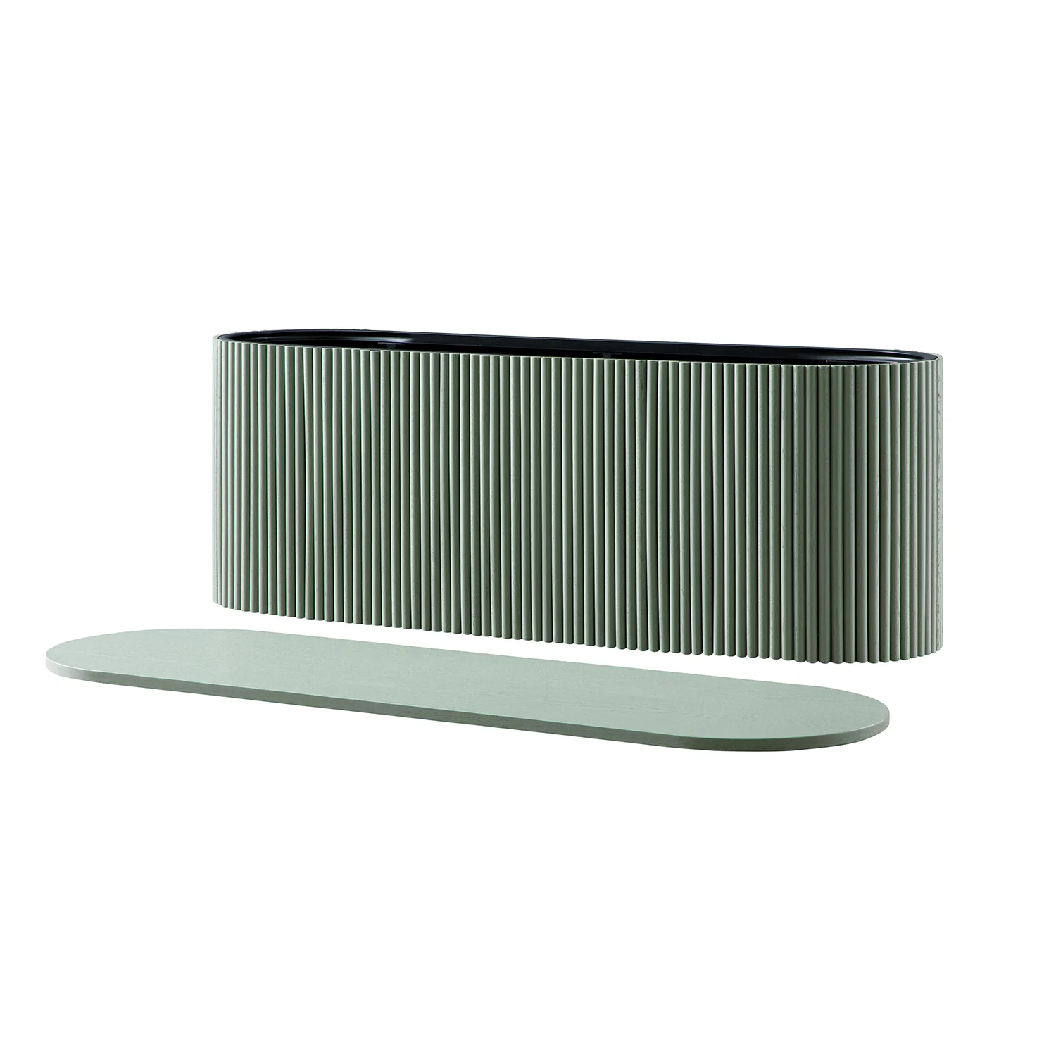 Maru Storage Ottoman Bench, Sage Green - Image 11