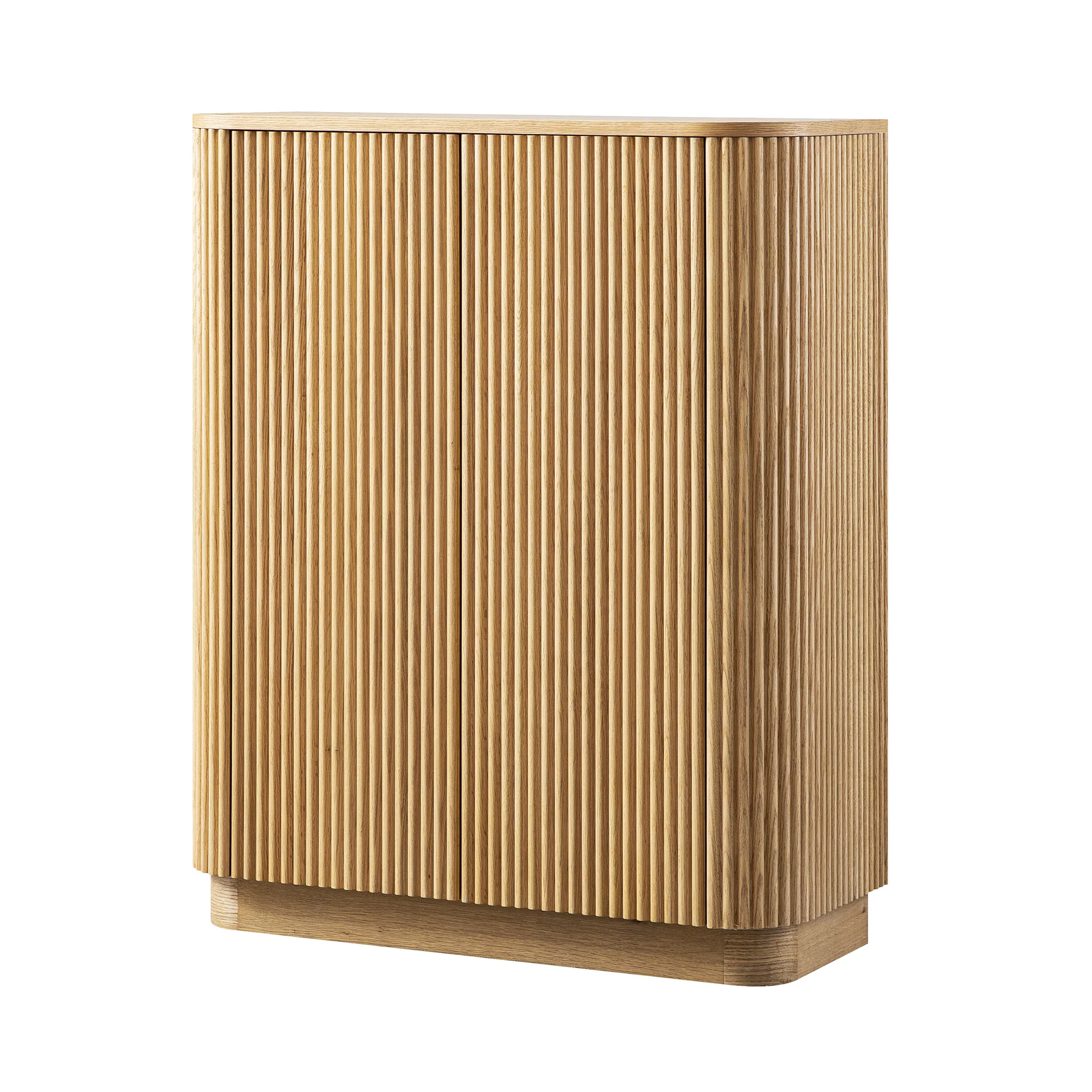 Maru Tall Cabinet, Oak - Image 10