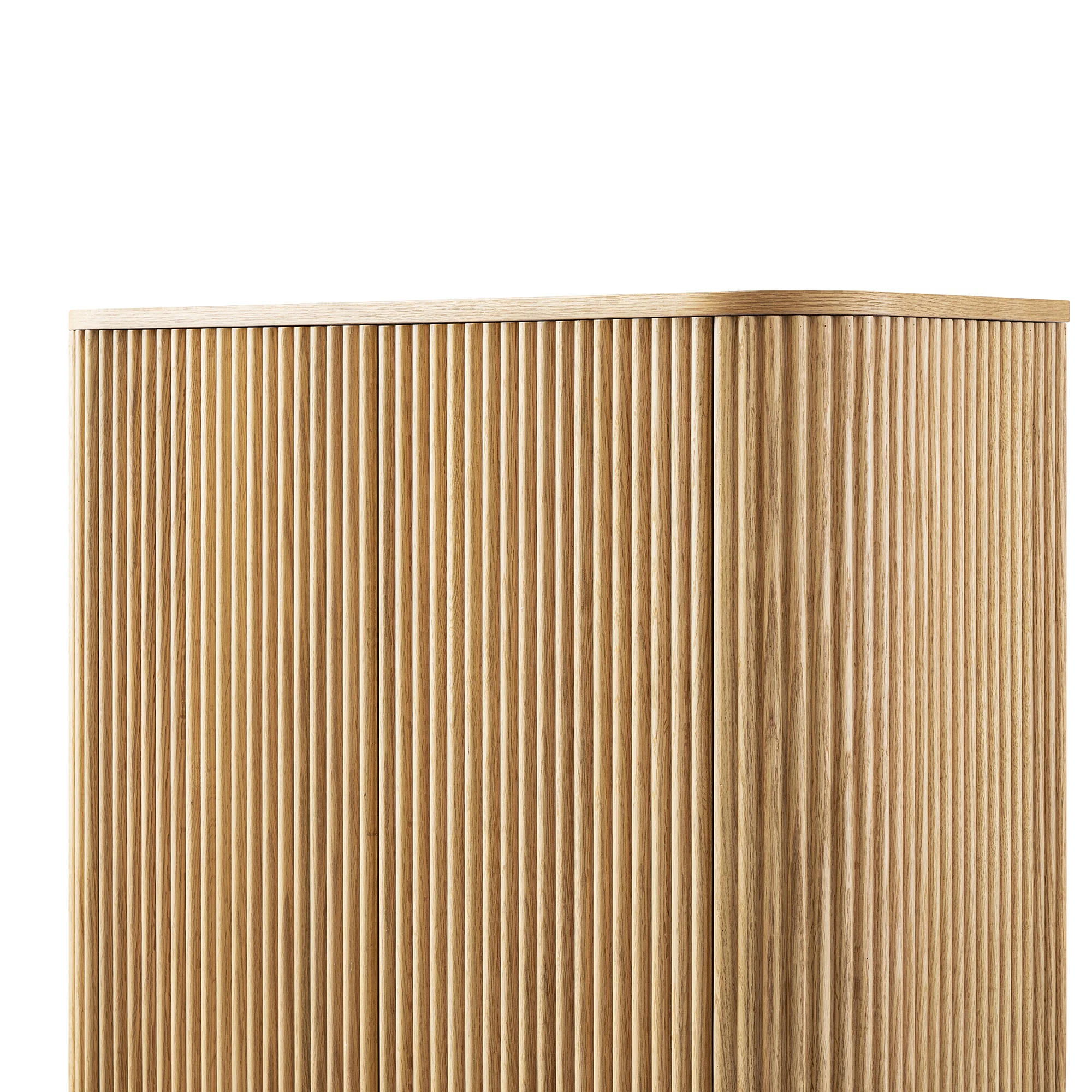 Maru Tall Cabinet, Oak - Image 17