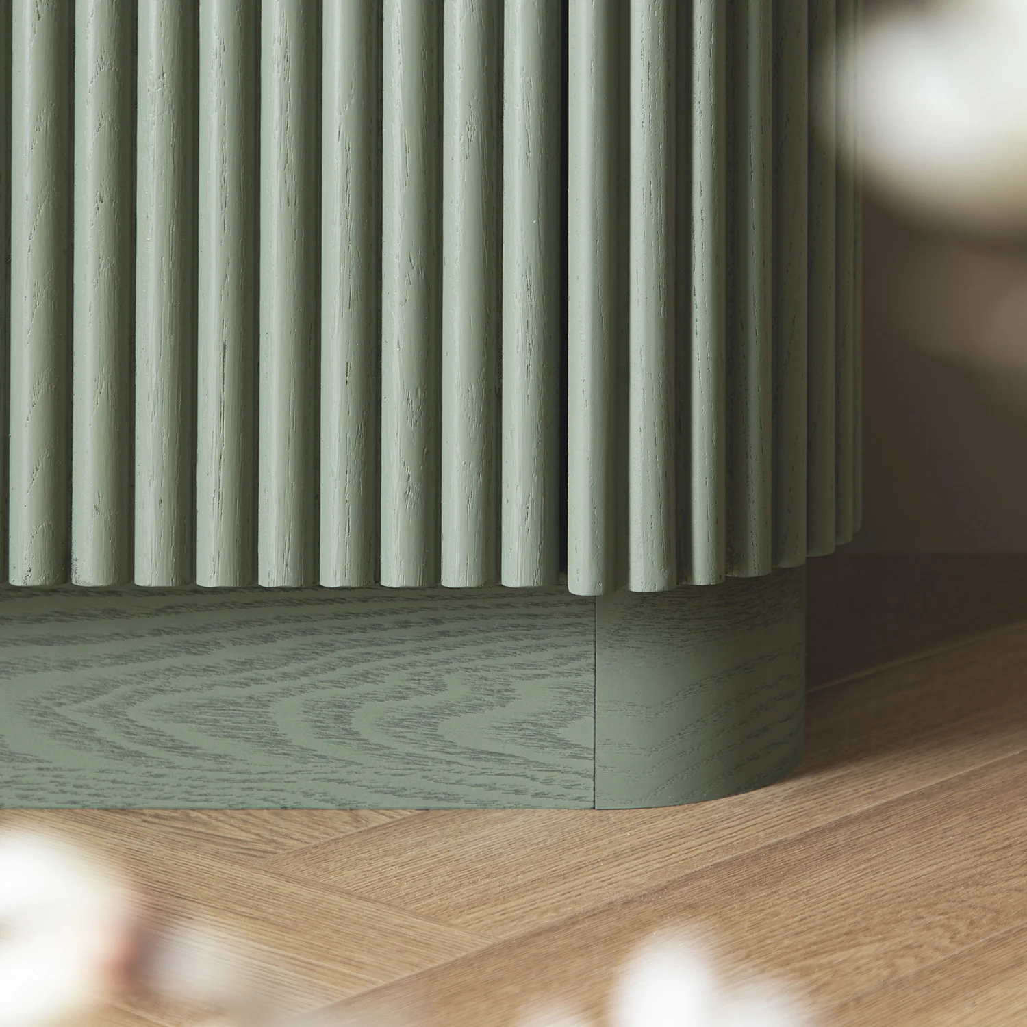 Maru Tall Cabinet, Sage Green - Image 7