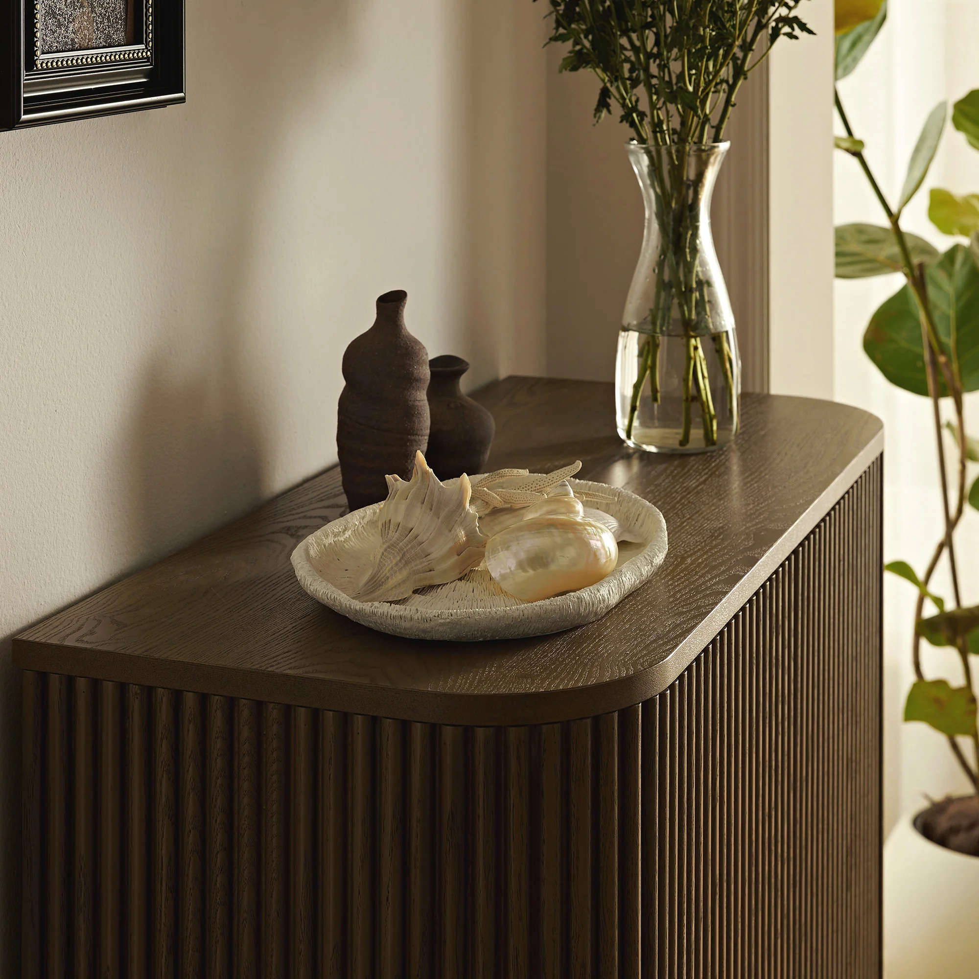 Maru Tall Cabinet, Silver Oak - Image 5