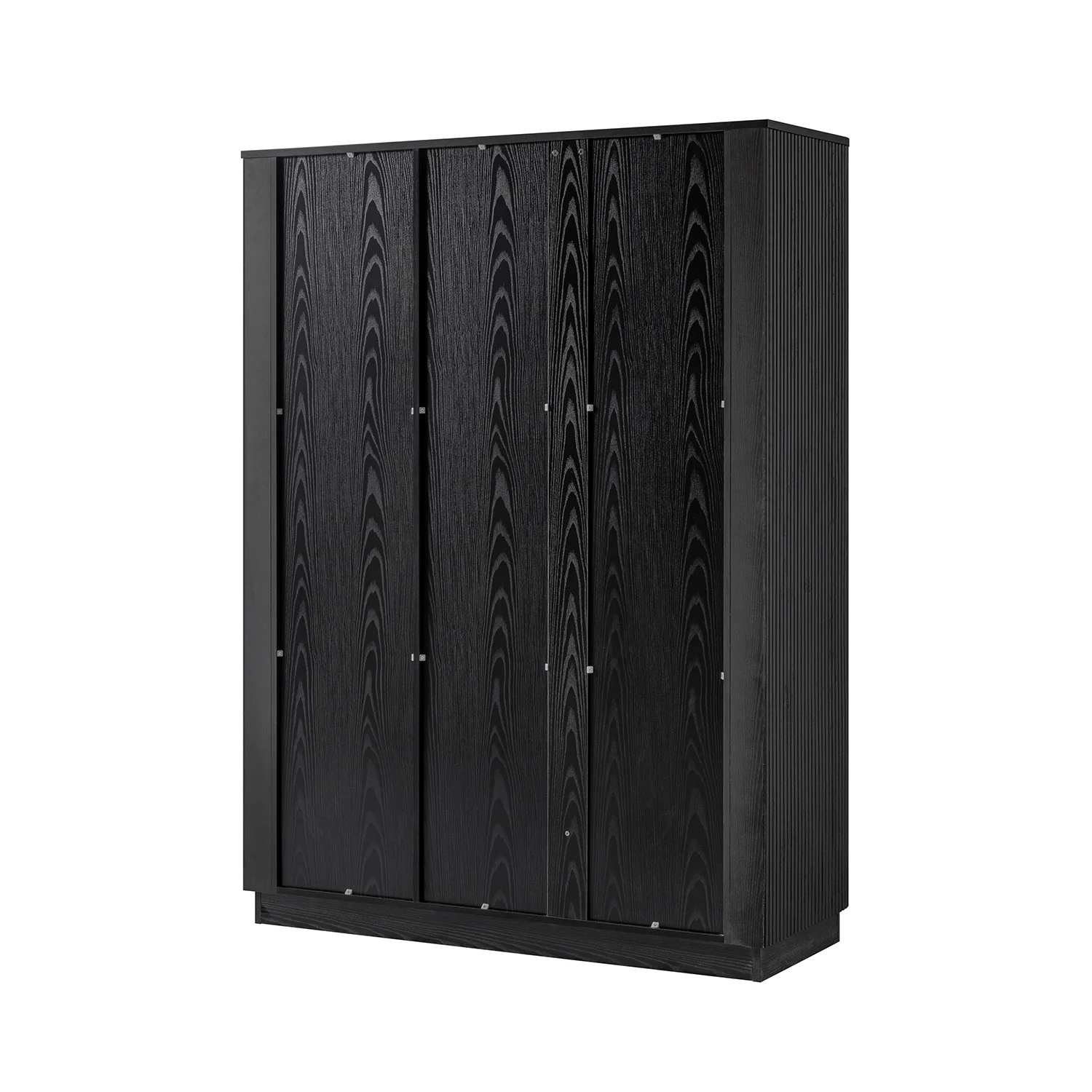 Maru Triple Wardrobe, Black - Image 14