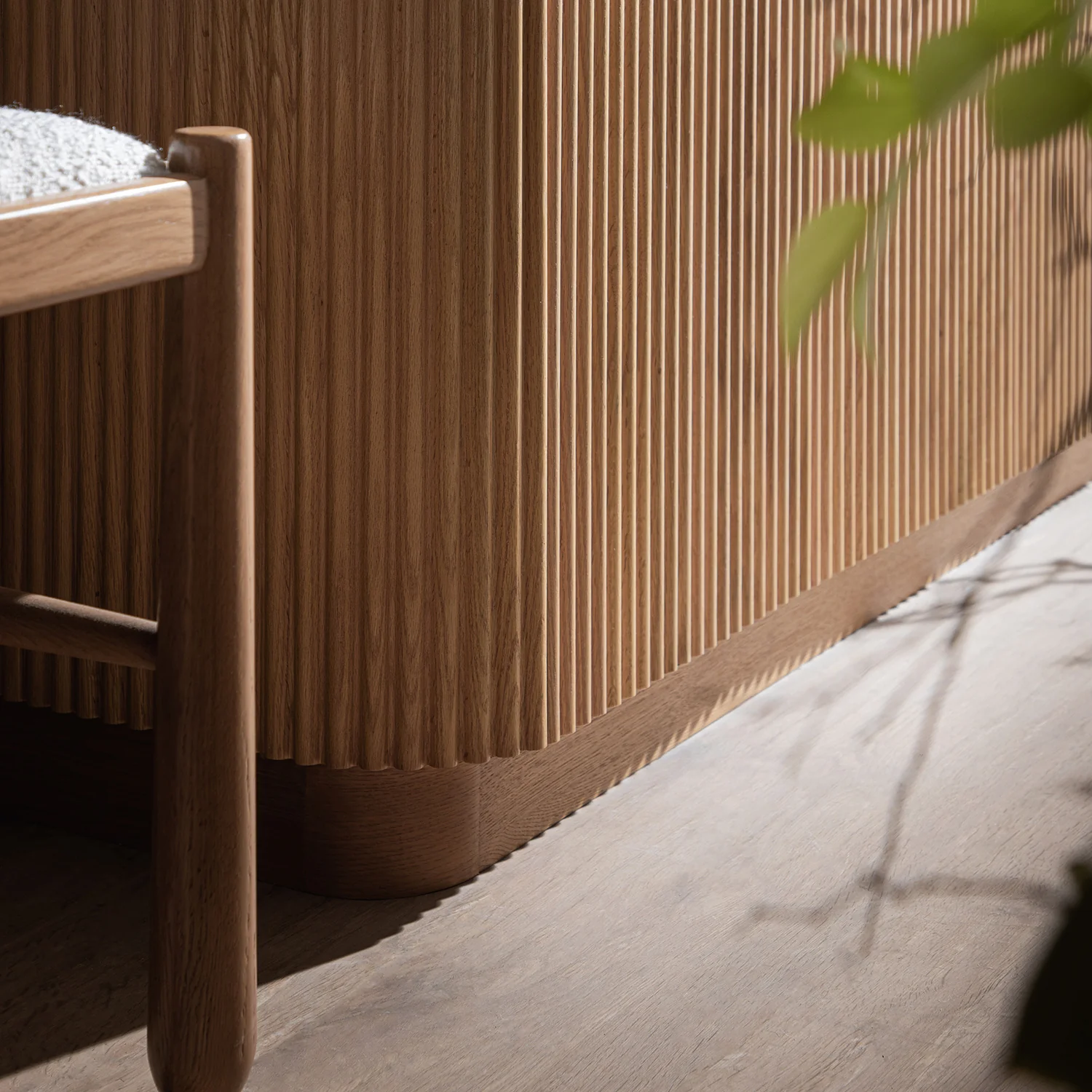 Maru Triple Wardrobe, Oak - Image 6