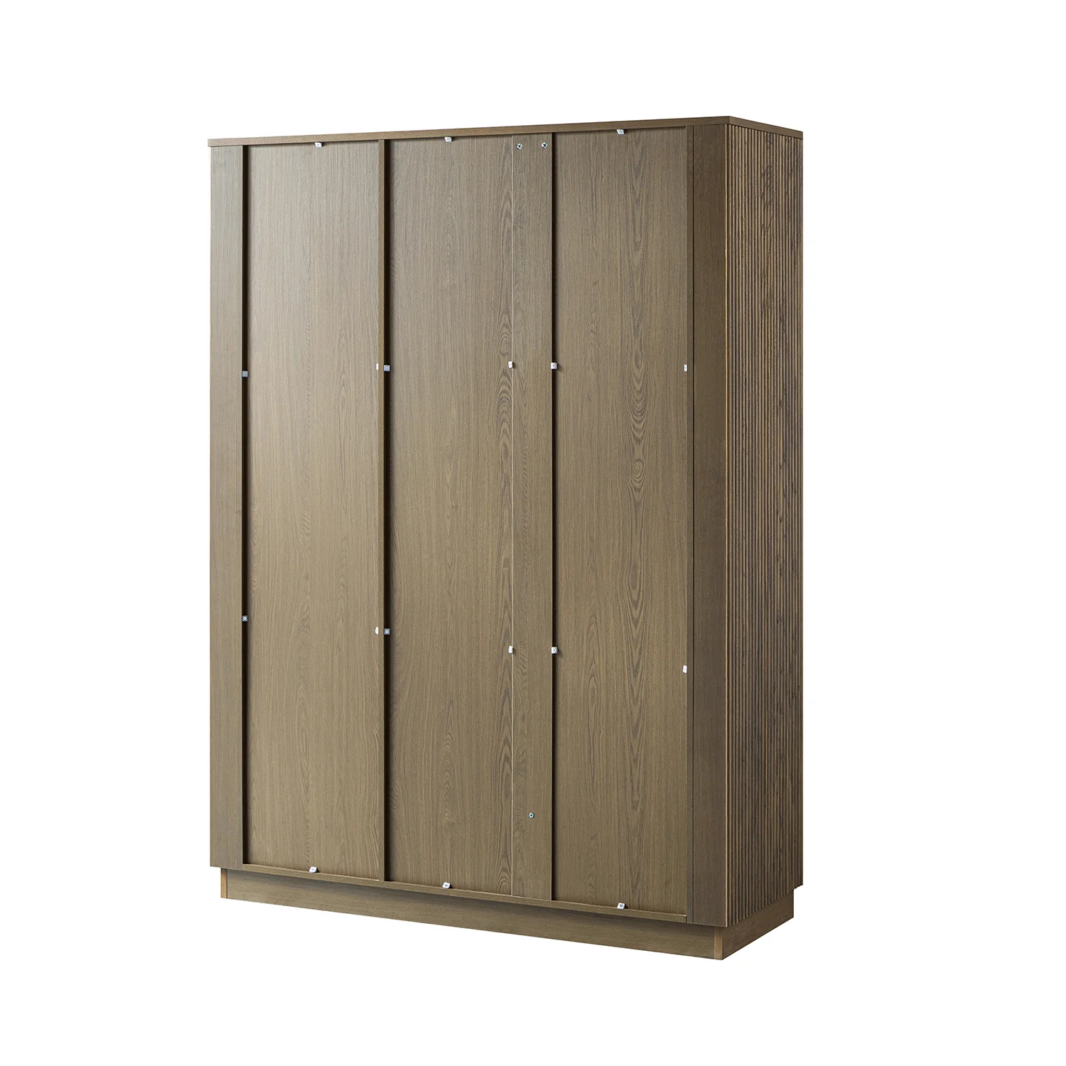 Maru Triple Wardrobe, Silver Oak - Image 13