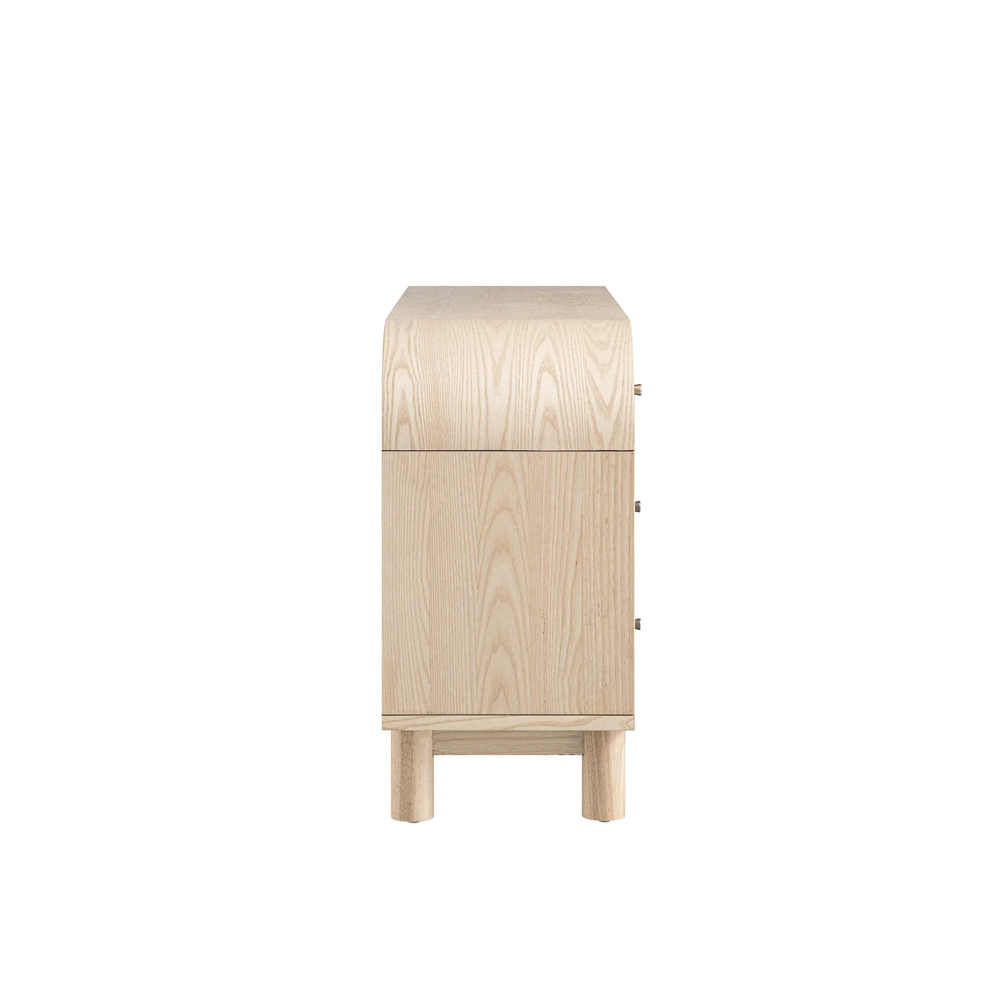 Maude 9 Drawer Chest, Natural Ash with Raffia - Image 10
