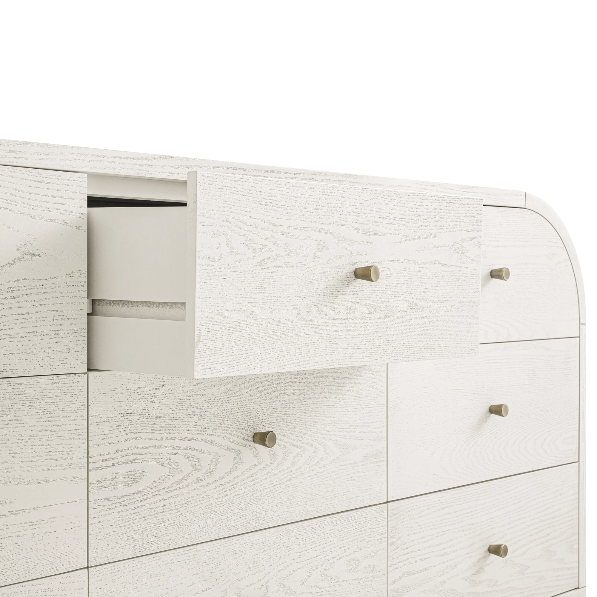 Maude 9 Drawer Chest, Washed White Ash - Image 14