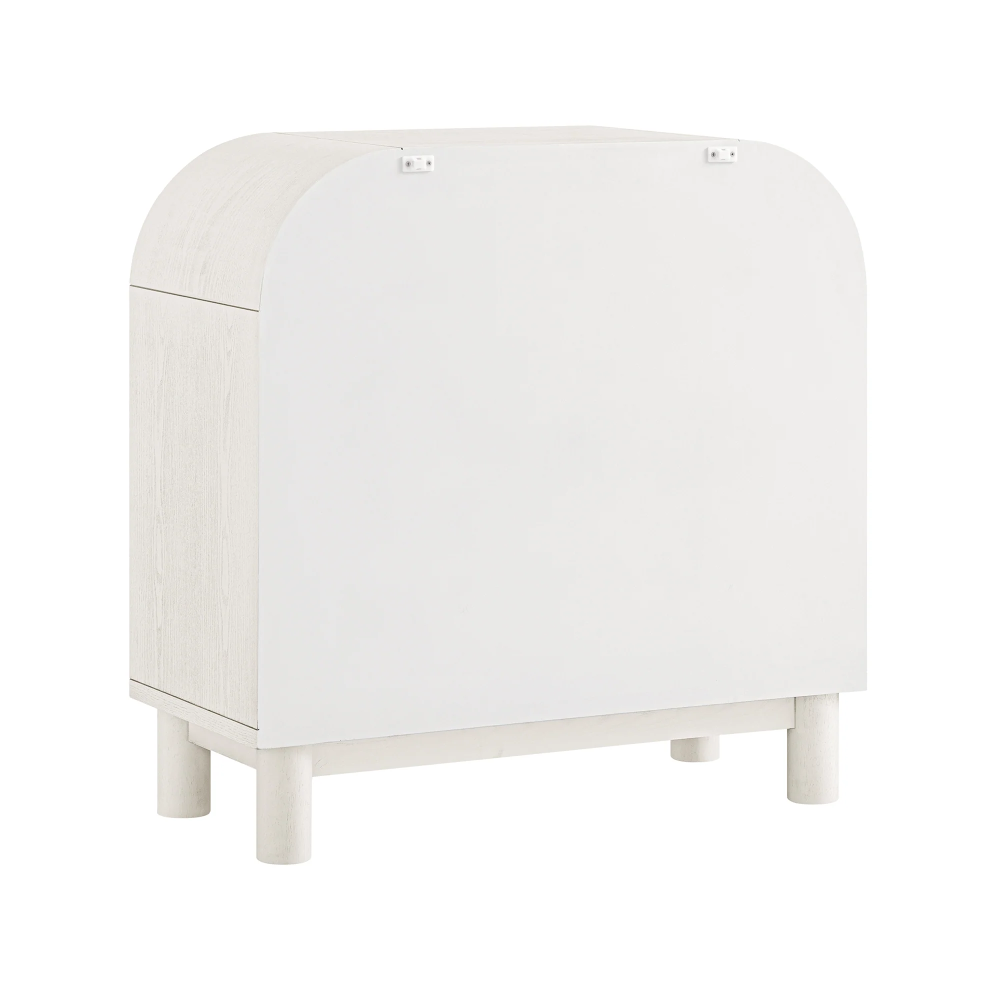 Maude Chest of 3 Drawers, Washed White Ash - Image 11