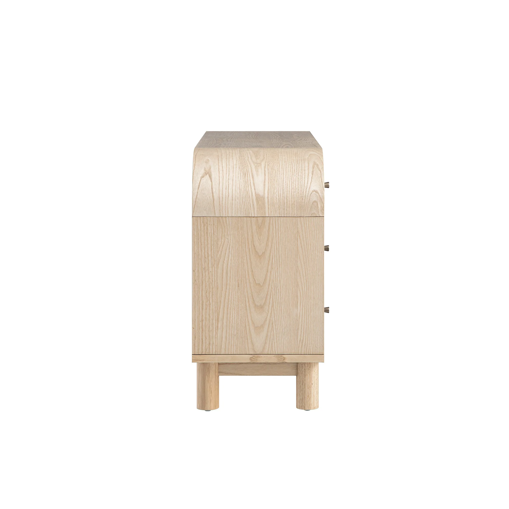 Maude Chest of 6 Drawers, Natural Ash with Raffia - Image 5