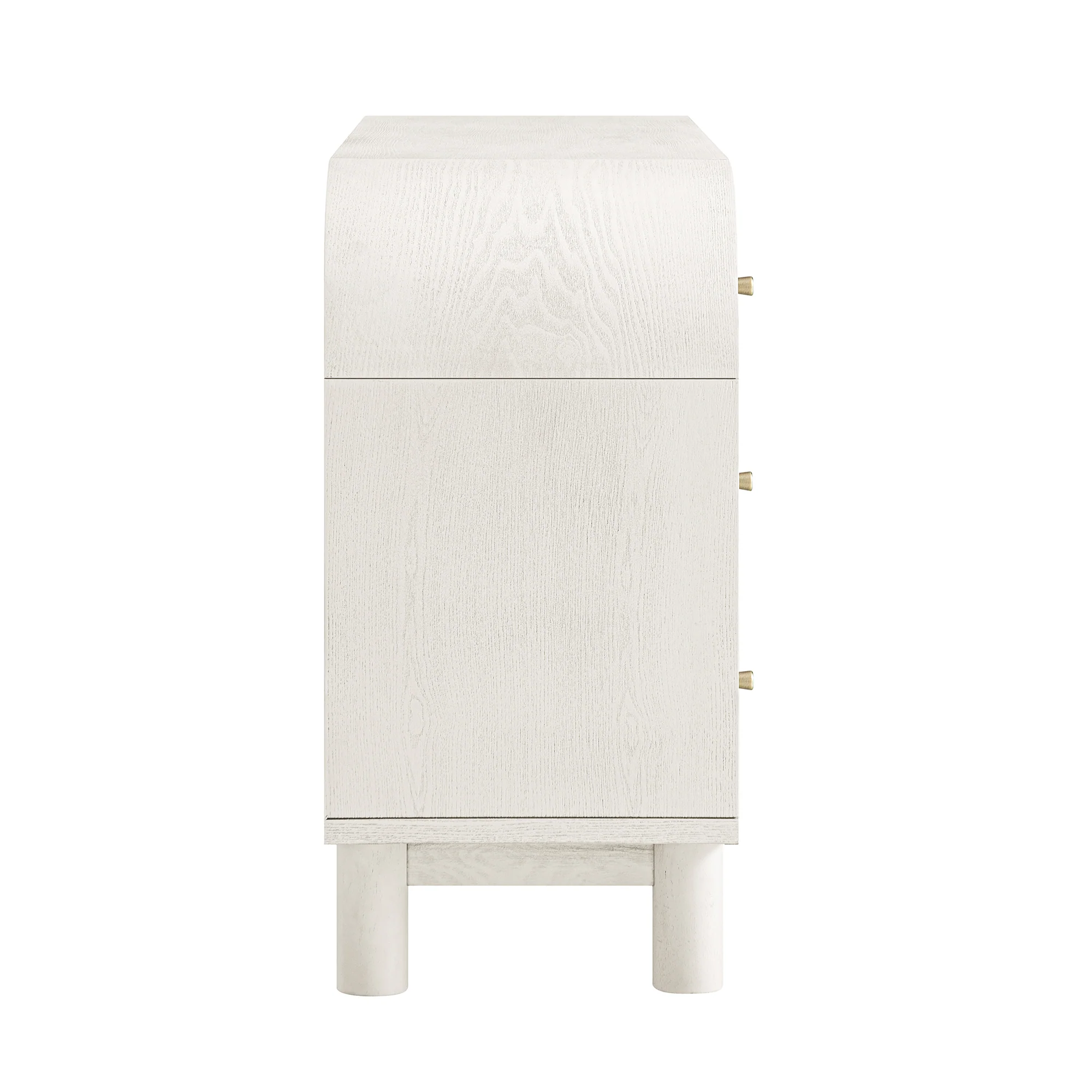Maude Chest of 6 Drawers, Washed White Ash - Image 10