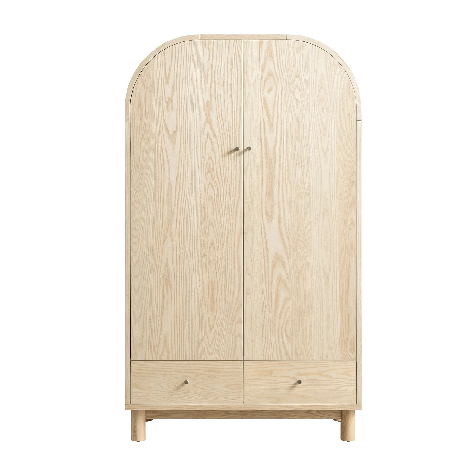 Maude Double Wardrobe, Natural Ash - Image 7