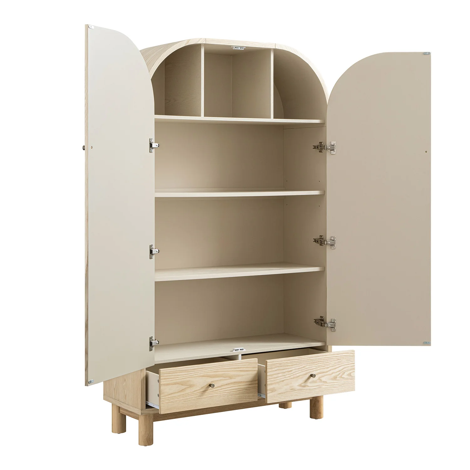 Maude Large Storage Cabinet, Natural Ash - Image 12