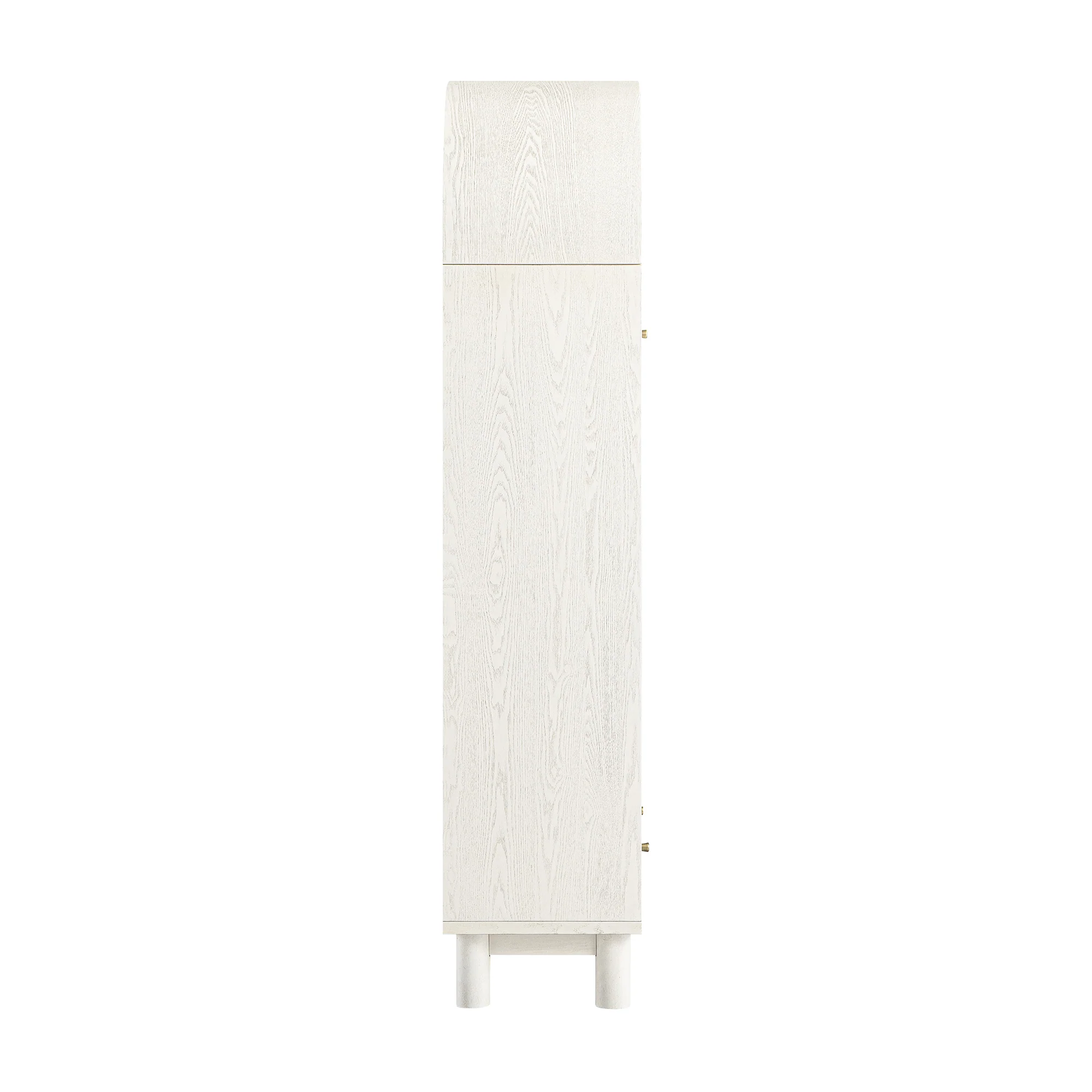 Maude Large Storage Cabinet, Washed White Ash - Image 12