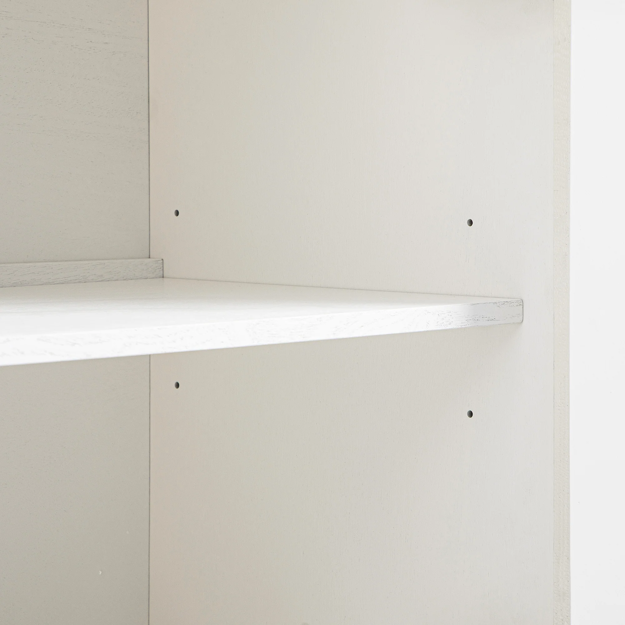 Maude Large Storage Cabinet, Washed White Ash with Raffia - Image 17