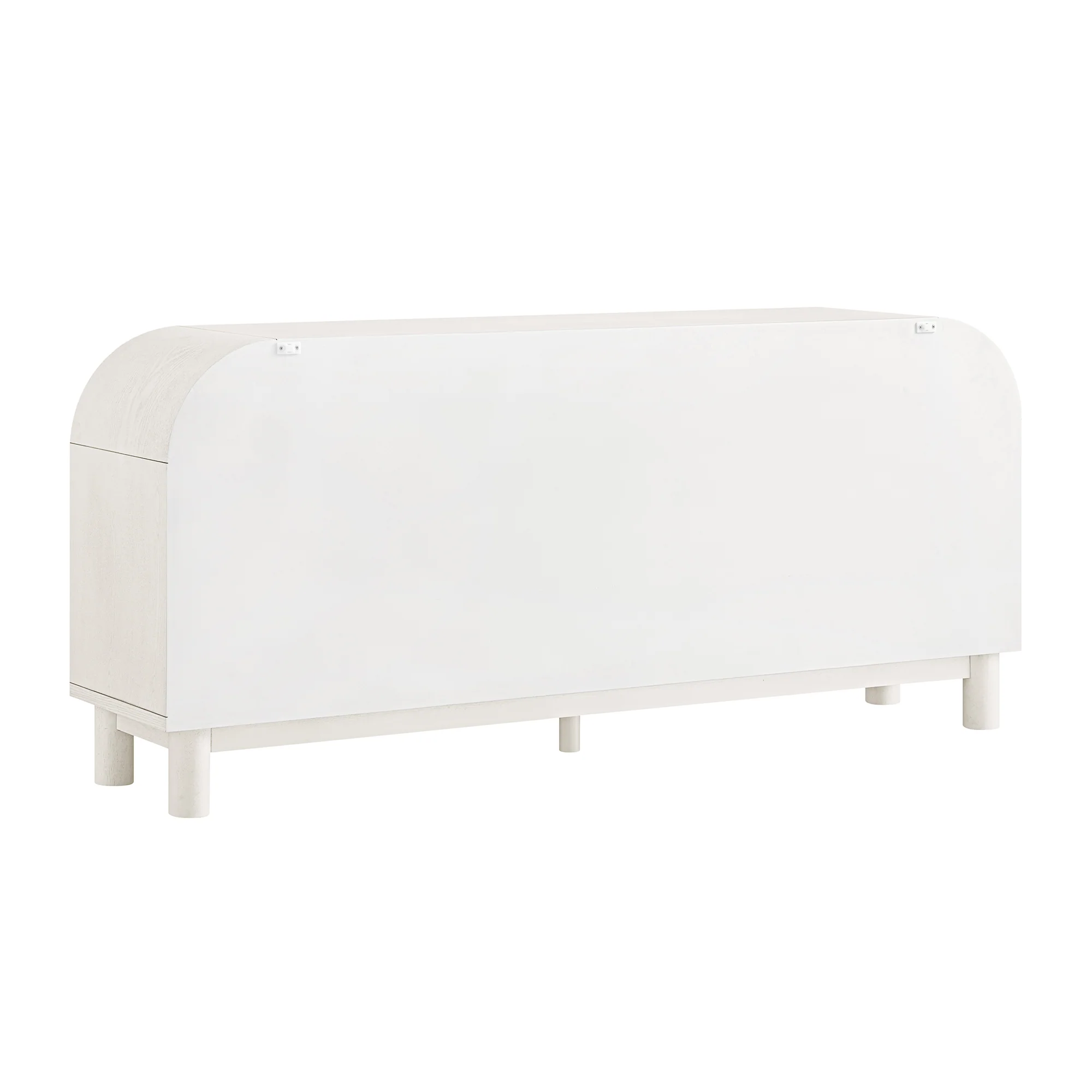 Maude Wide 3-Drawer Sideboard, Washed White Ash - Image 14