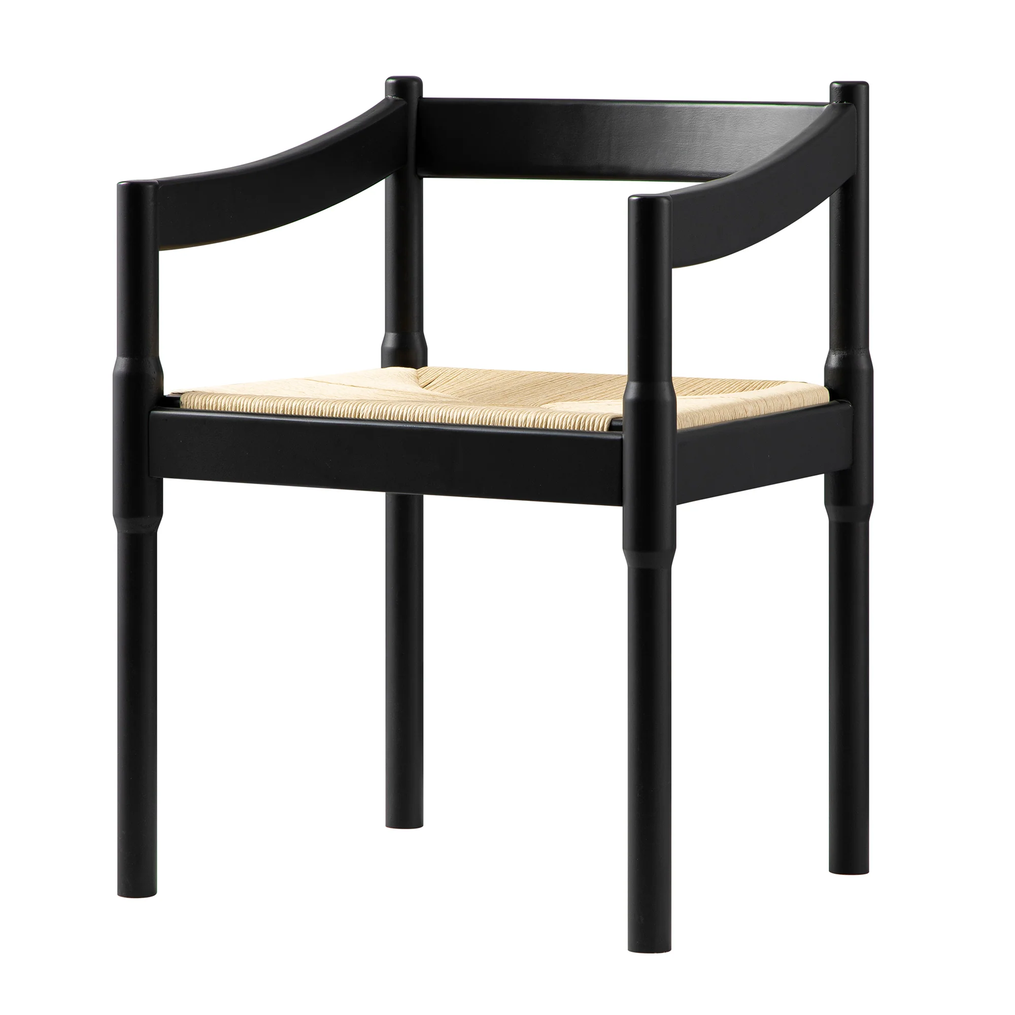 Minley 2-in-1 Carver Chair, Black Matte - Image 12