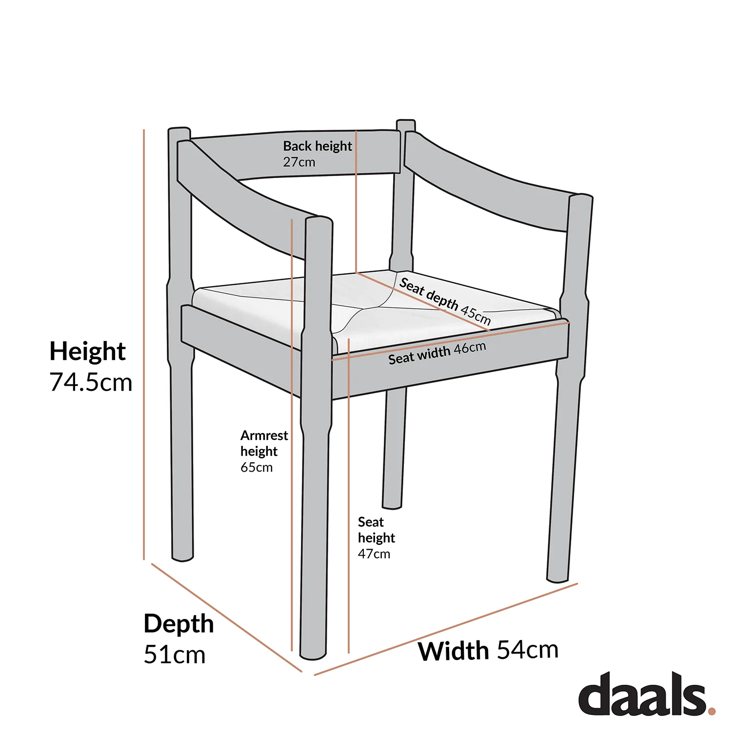 Minley 2-in-1 Carver Chair, Black Matte - Image 13