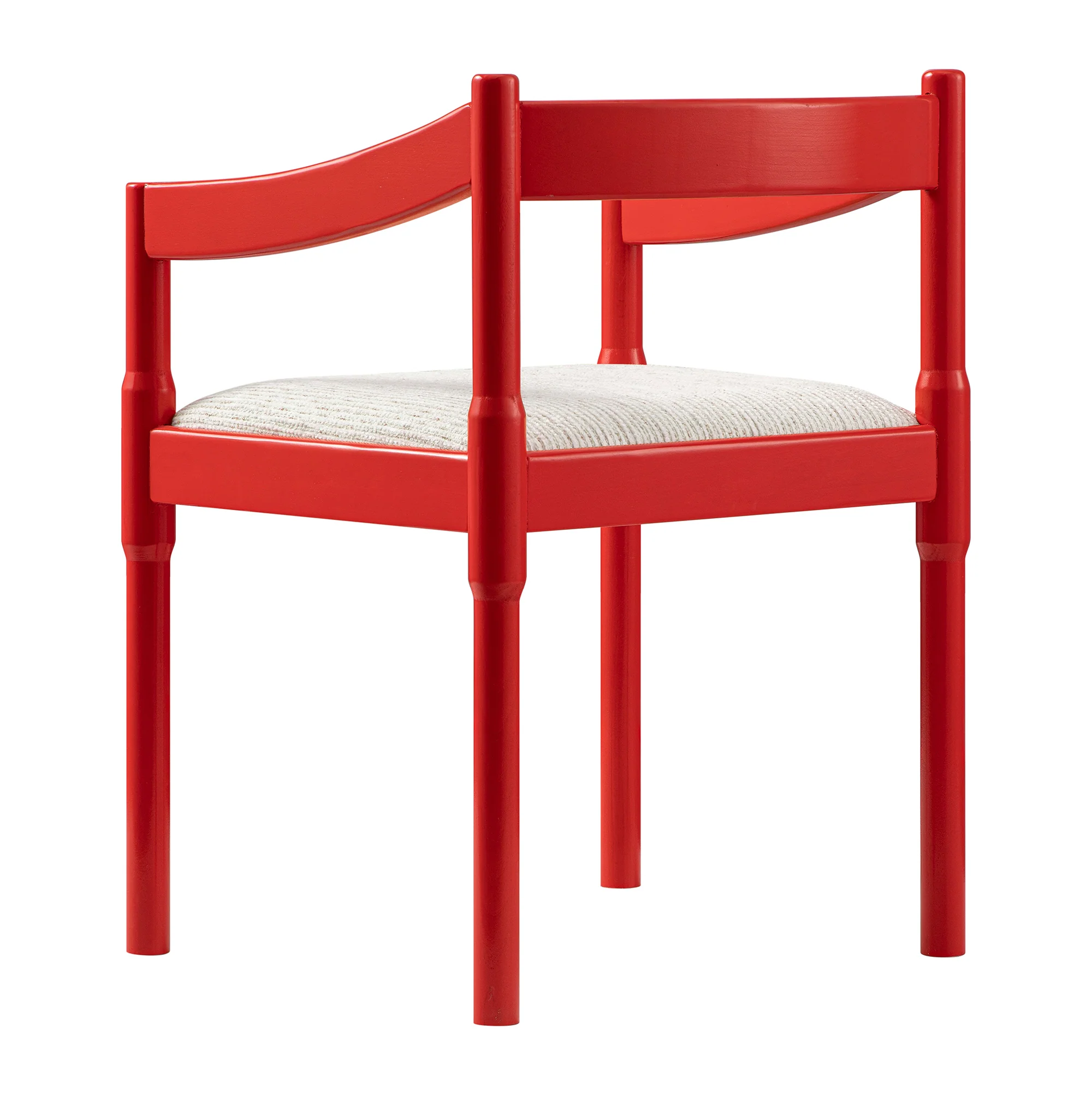 Minley 2-in-1 Carver Chair, Red High Gloss - Image 15