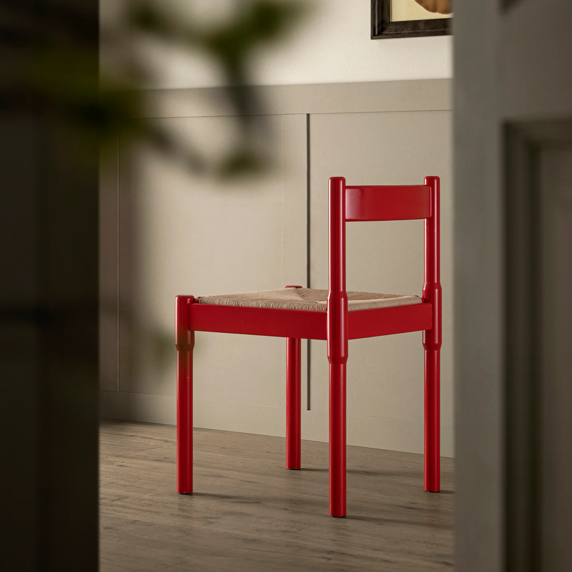 Minley 2-in-1 Dining Chair, Red High Gloss - Image 4