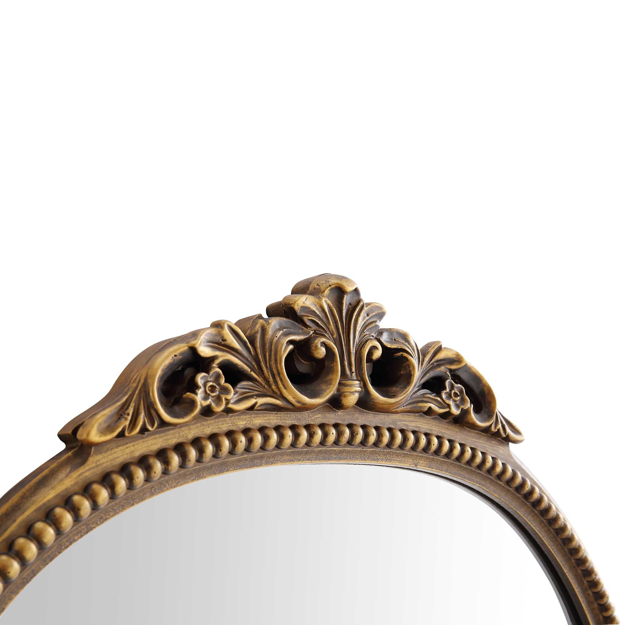 Mirabel Full Length Mirror 150 x 70 cm, Antique Gold Effect - Image 8