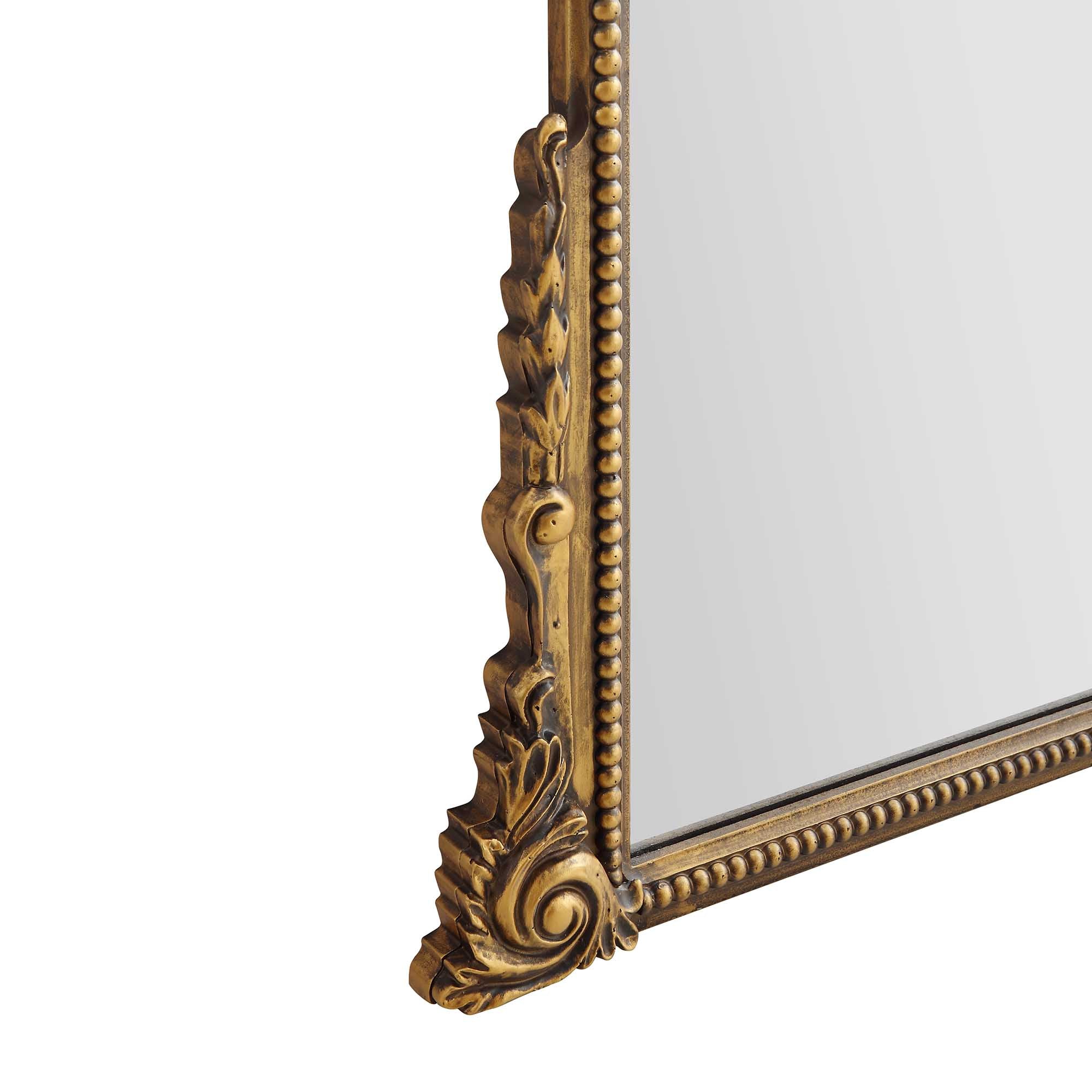 Mirabel Full Length Mirror 150 x 70 cm, Antique Gold Effect - Image 9