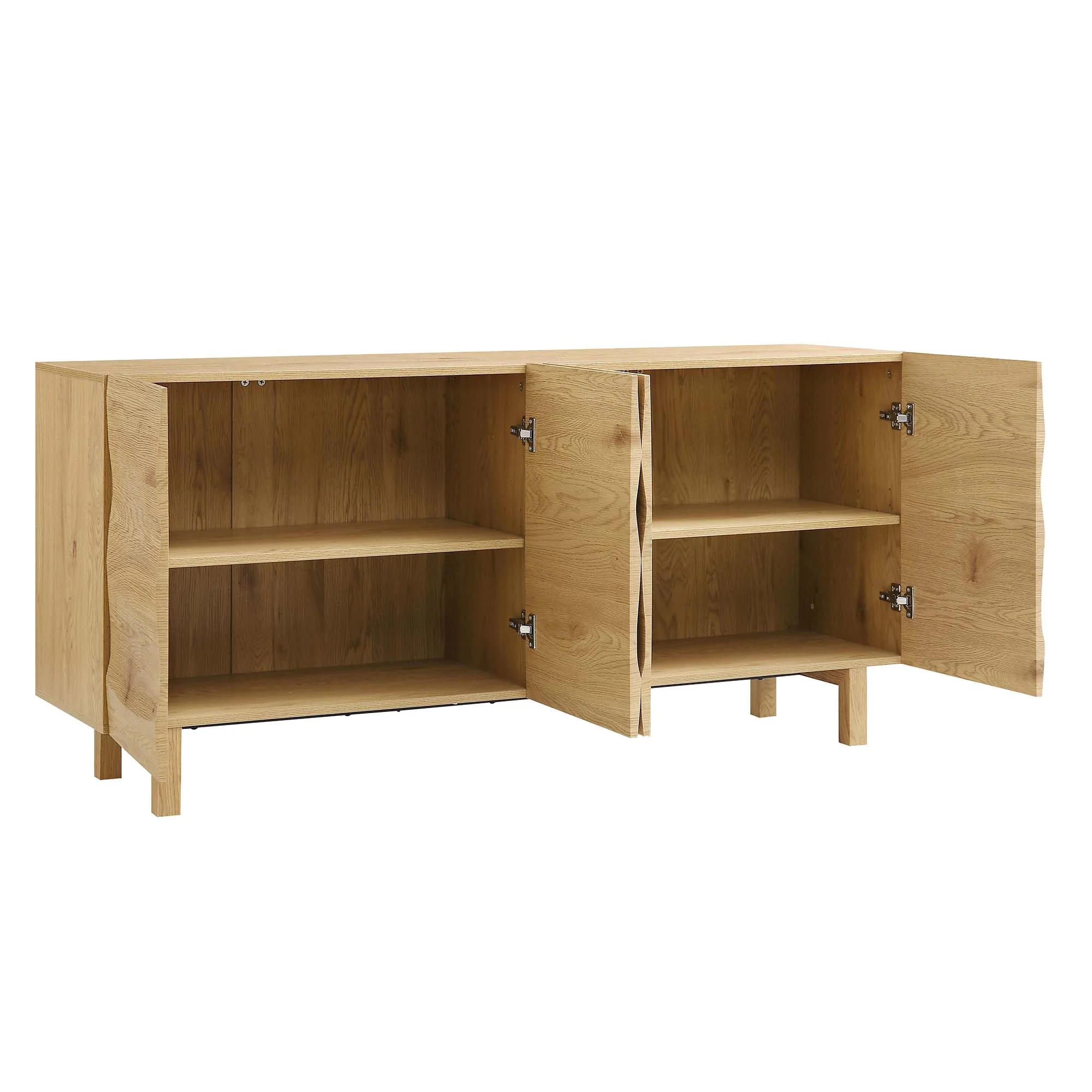 Moriko Extra Wide 4 Door Sideboard, 160 cm - Image 6