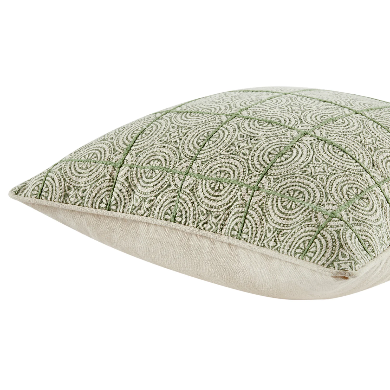 Nazaar Green Botanic Tessela Cushion - Image 2