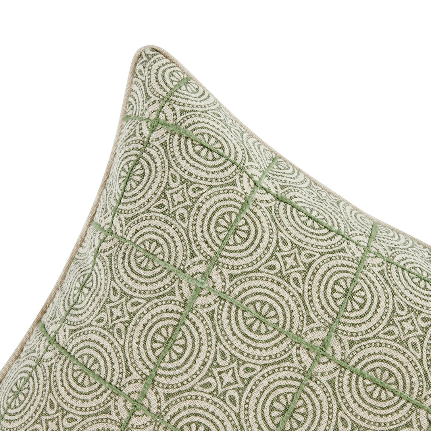 Nazaar Green Botanic Tessela Cushion - Image 3