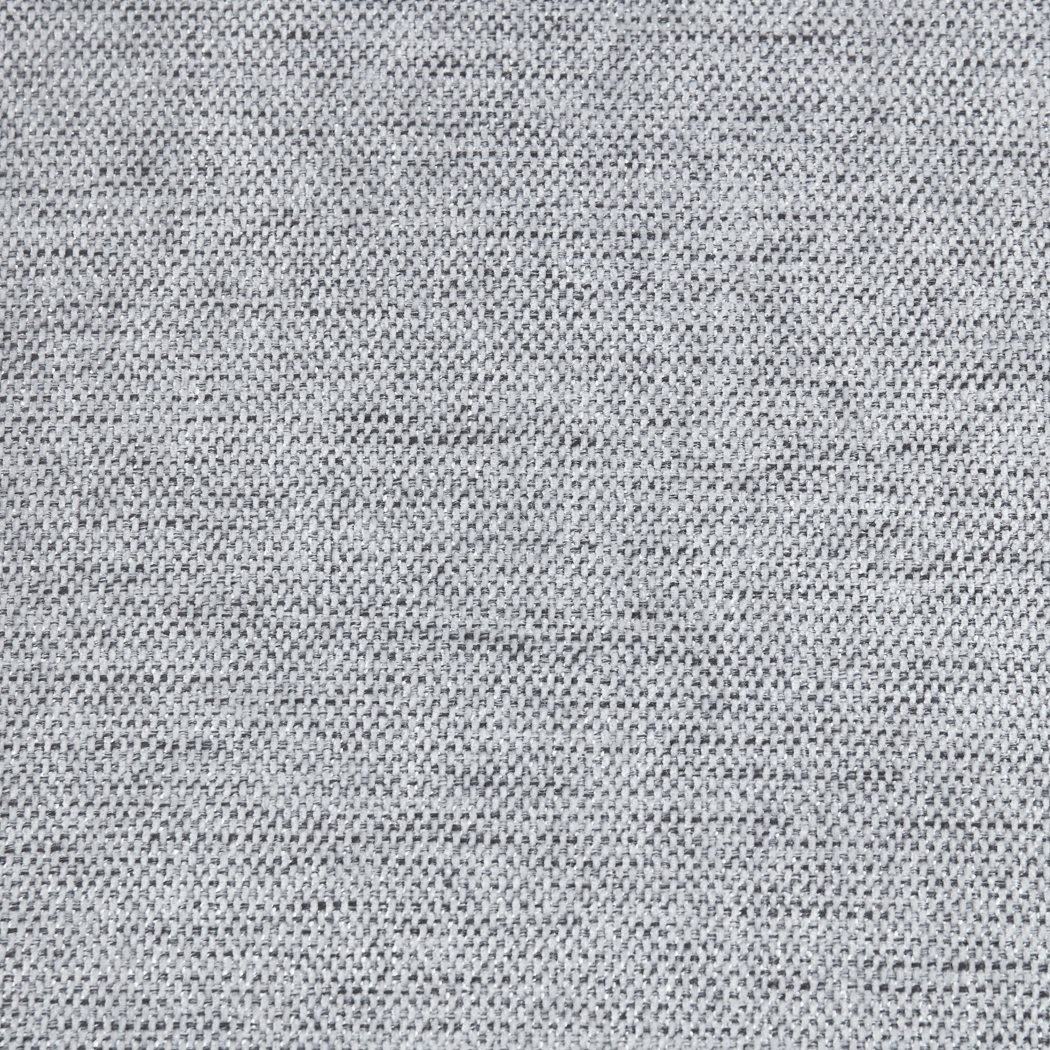 Noak 2-Seater Grey Woven Fabric Sofa with Chrome Legs - Image 13
