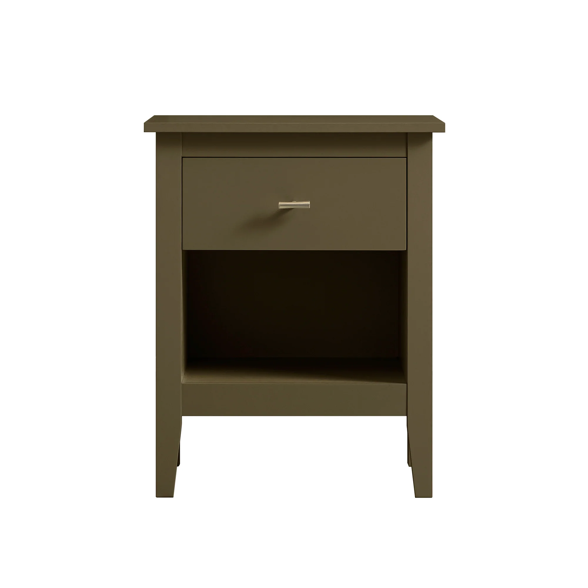 Oakham 1-Drawer Bedside Table, Olive Grove - Image 6