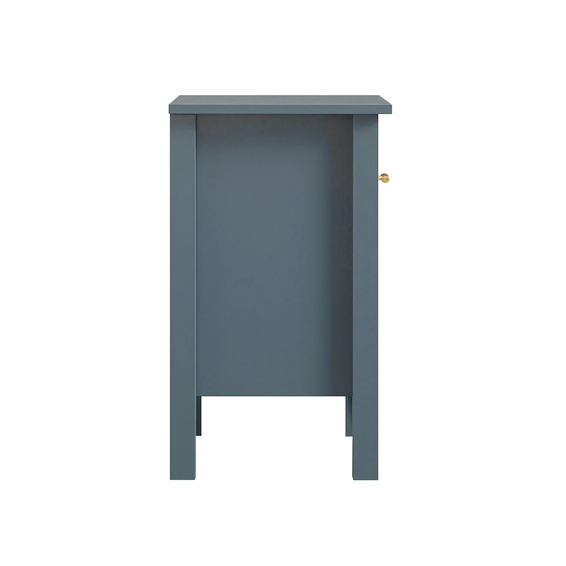 Oakham 1-Drawer Bedside Table, Stormy Blue - Image 9
