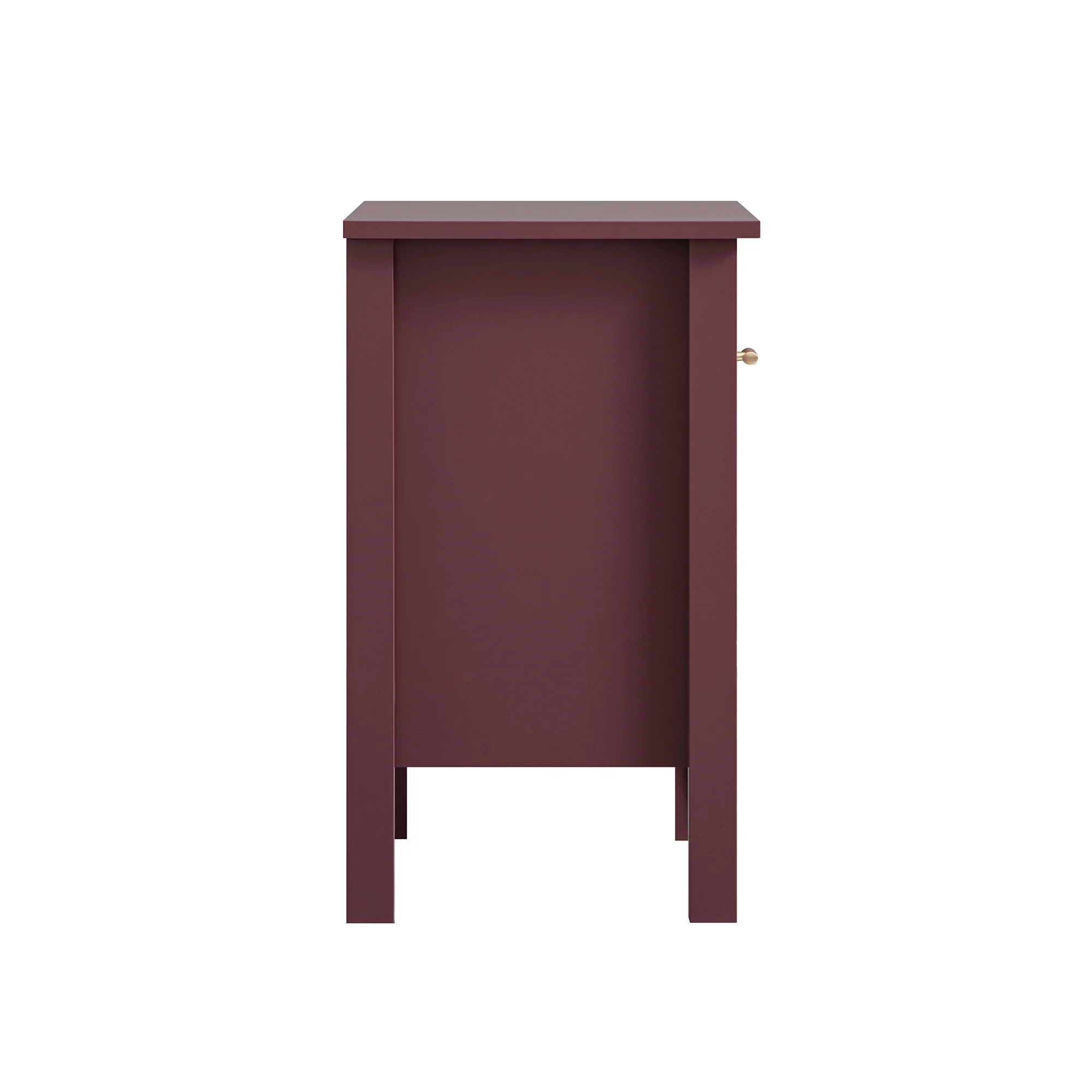 Oakham 1-Drawer Bedside Table, Wild Cherry - Image 10