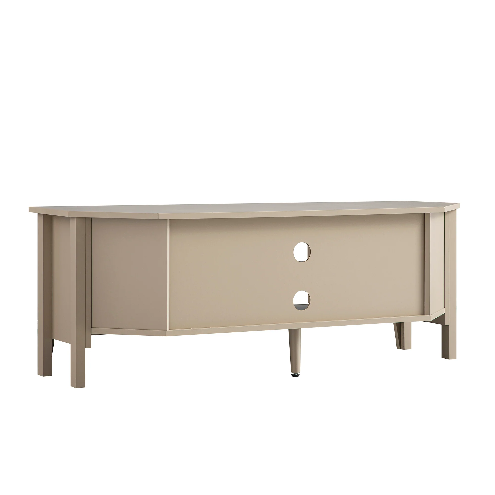Oakham 120cm Corner TV Unit, Deep Greige - Image 8
