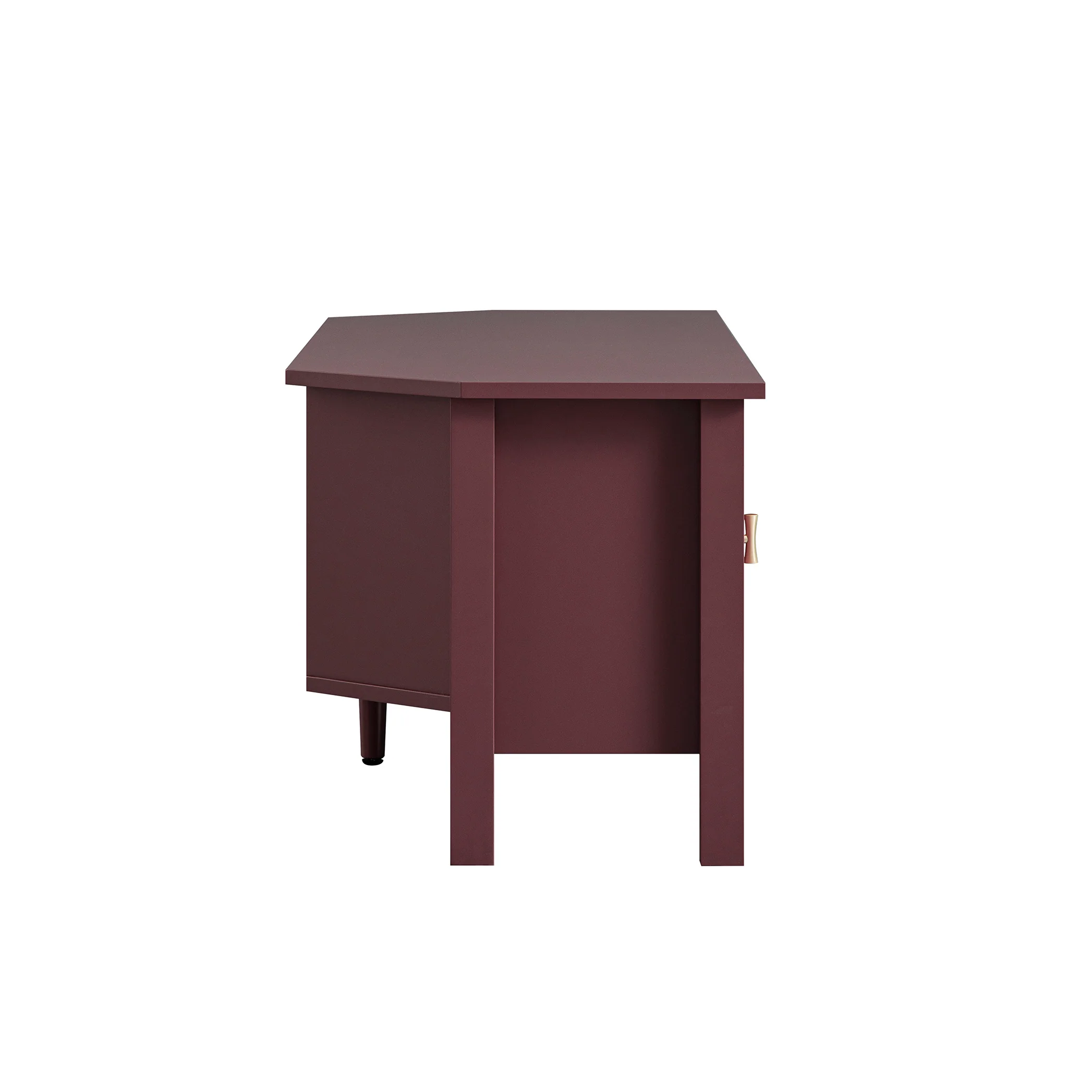 Oakham 120cm Corner TV Unit, Wild Cherry - Image 7