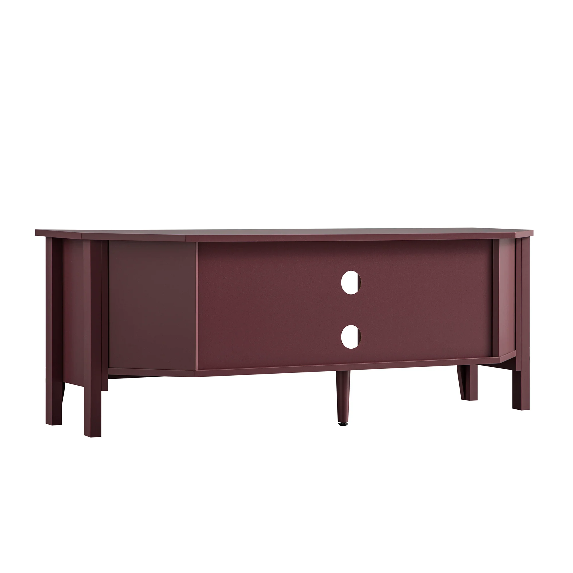 Oakham 120cm Corner TV Unit, Wild Cherry - Image 8