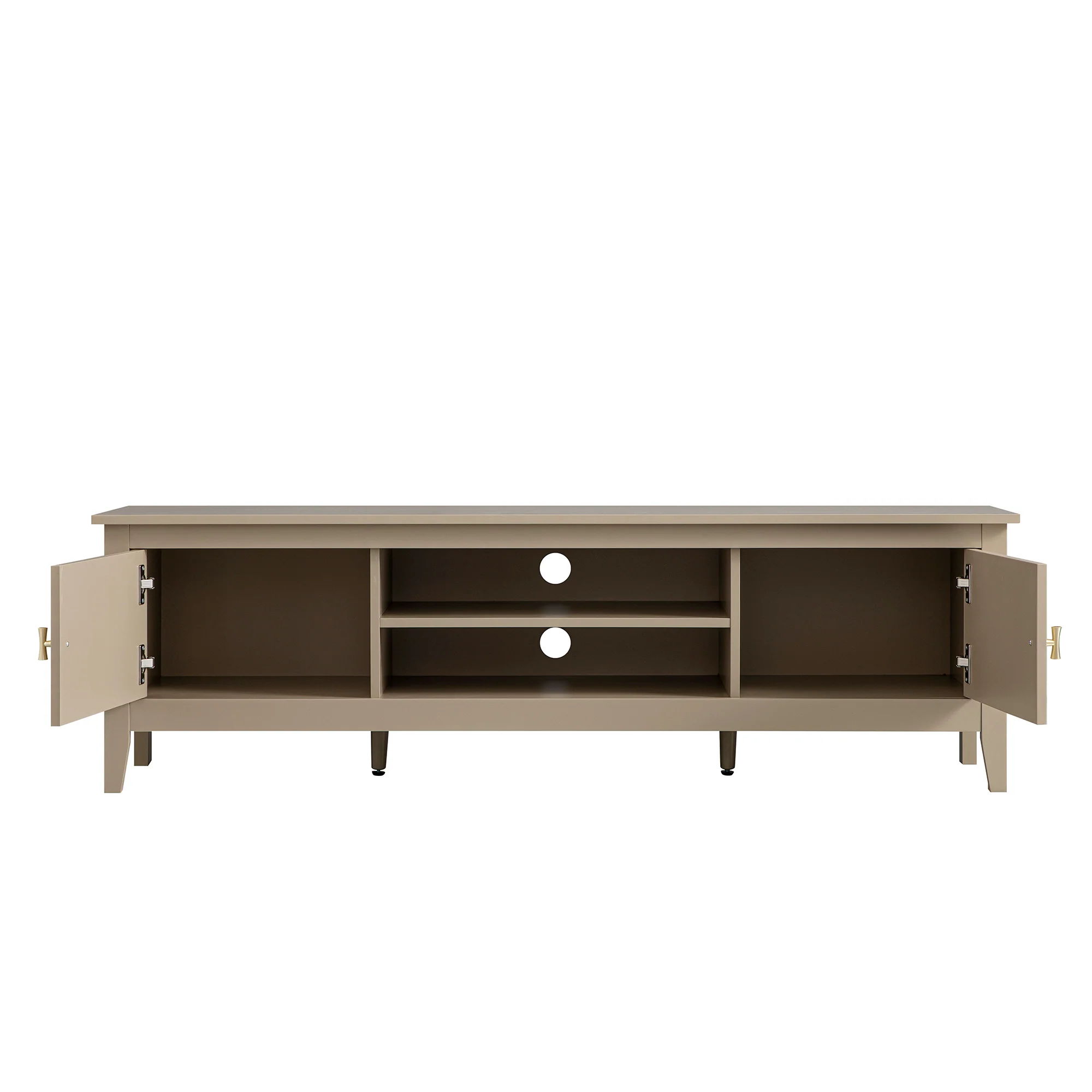 Oakham 150cm TV Unit, Deep Greige - Image 4