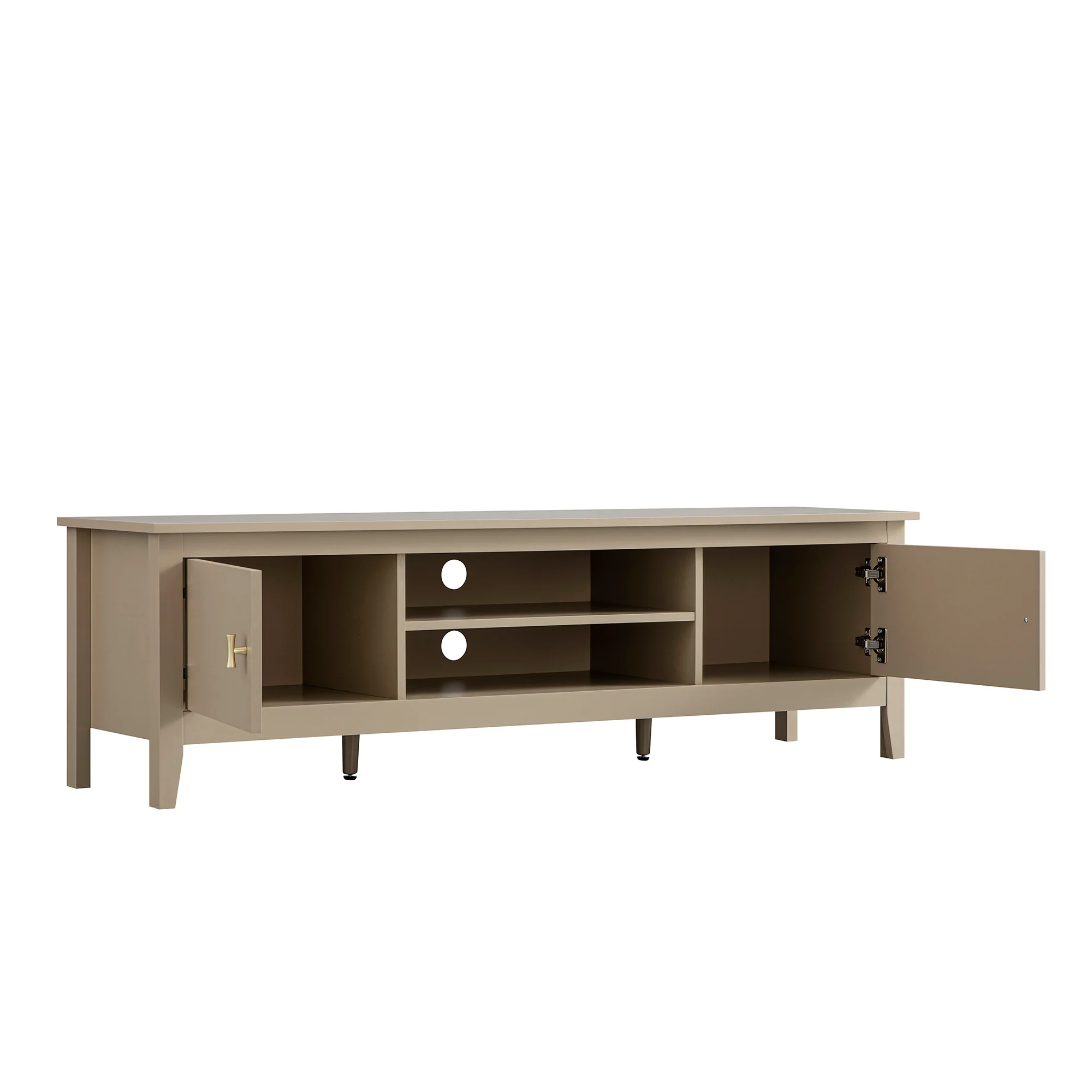Oakham 150cm TV Unit, Deep Greige - Image 6